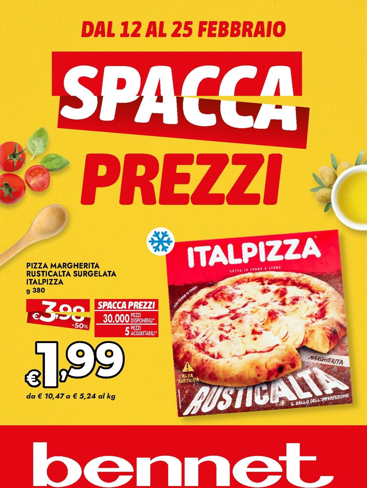 Volantino Bennet valido dal 12/02/2026 al 25/02/2026
