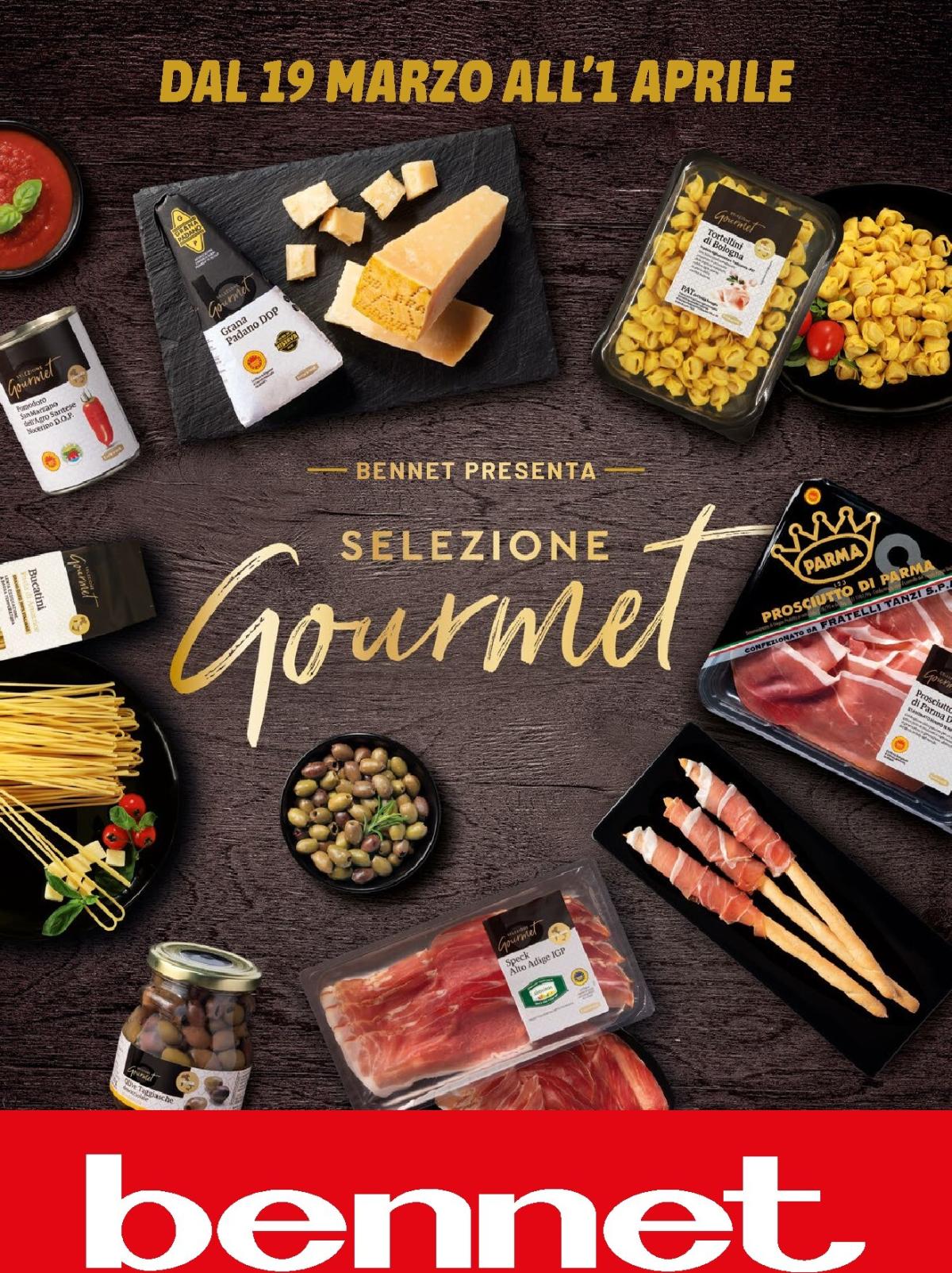 Volantino Bennet - Gourmet valido dal 19/03/2026 al 01/04/2026