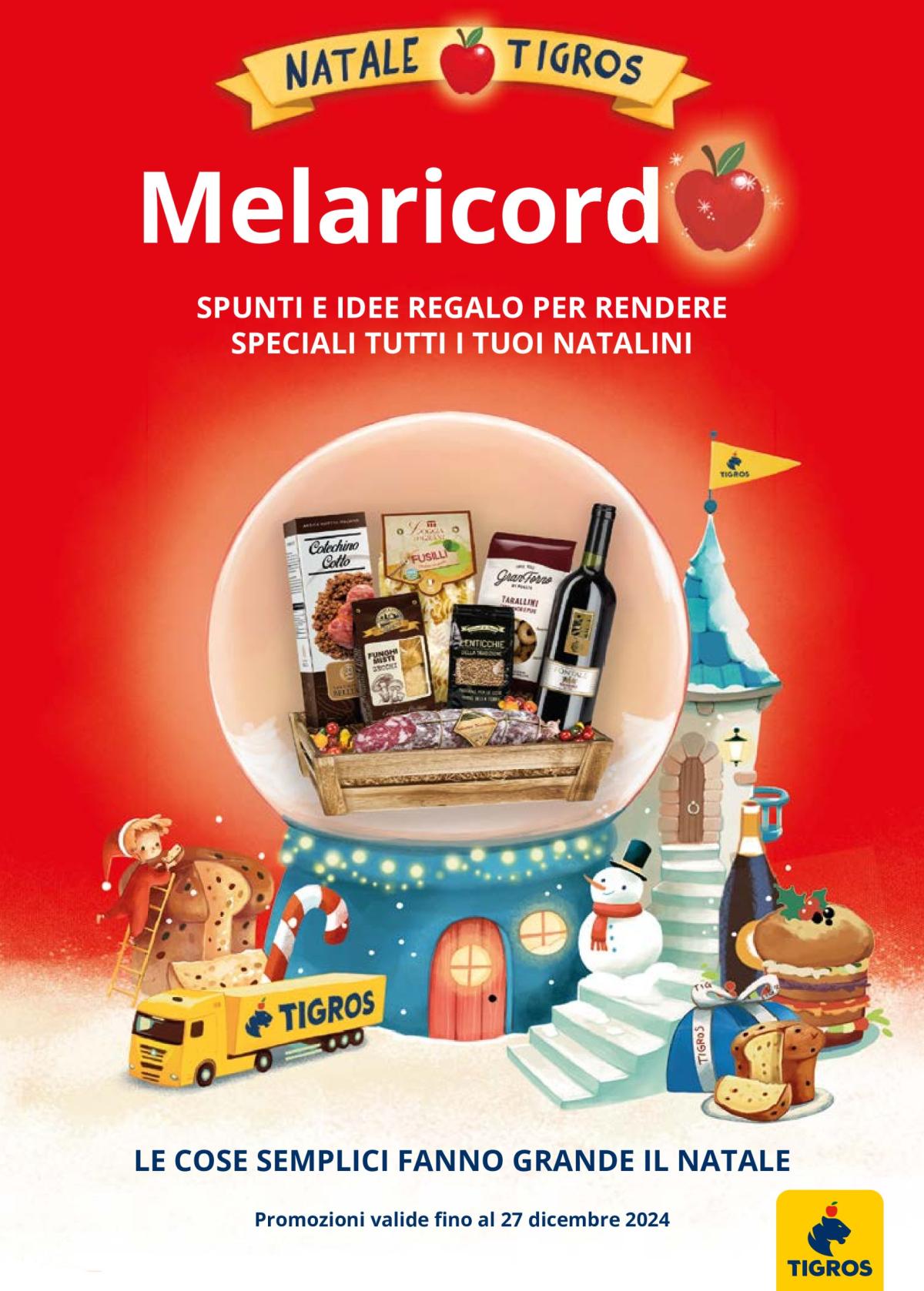 Volantino Tigros - Natale valido dal 09/12 al 27/12