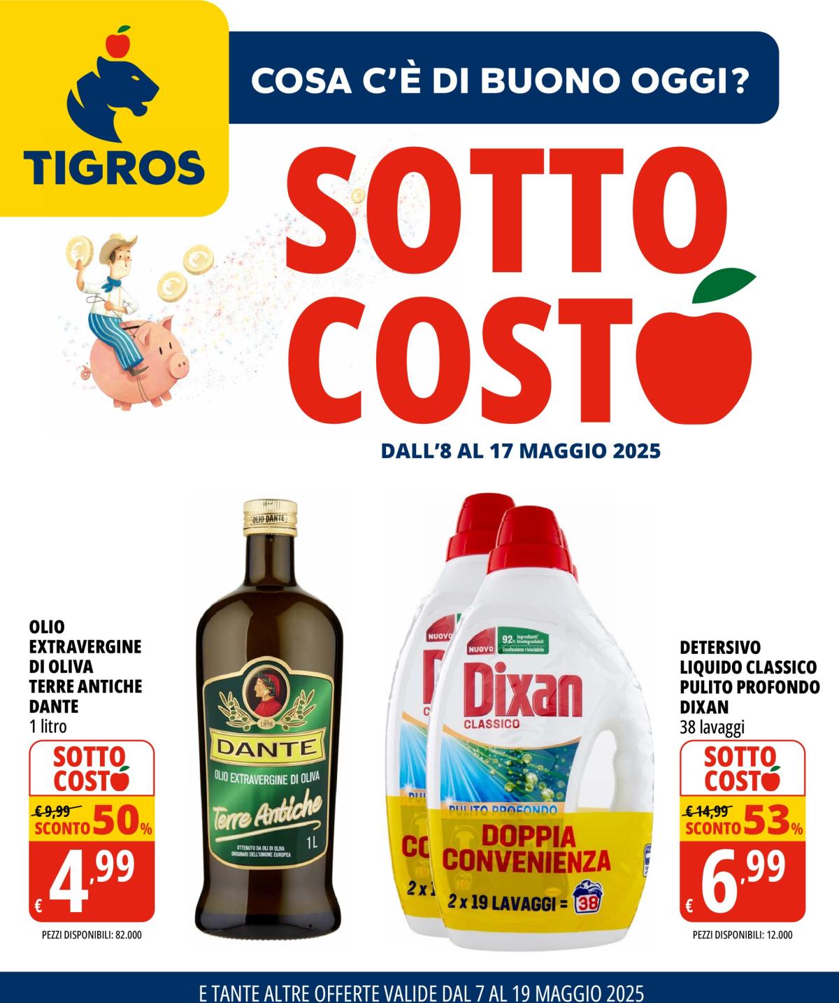 Volantino Tigros valido dal 08/05 al 17/05