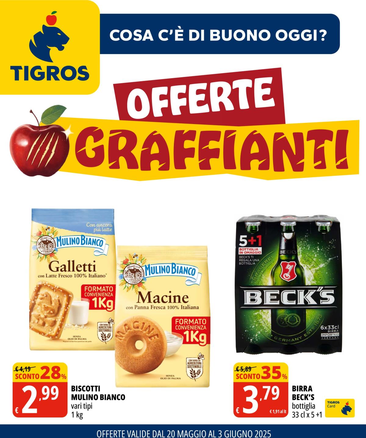 Volantino Tigros valido dal 20/05 al 03/06