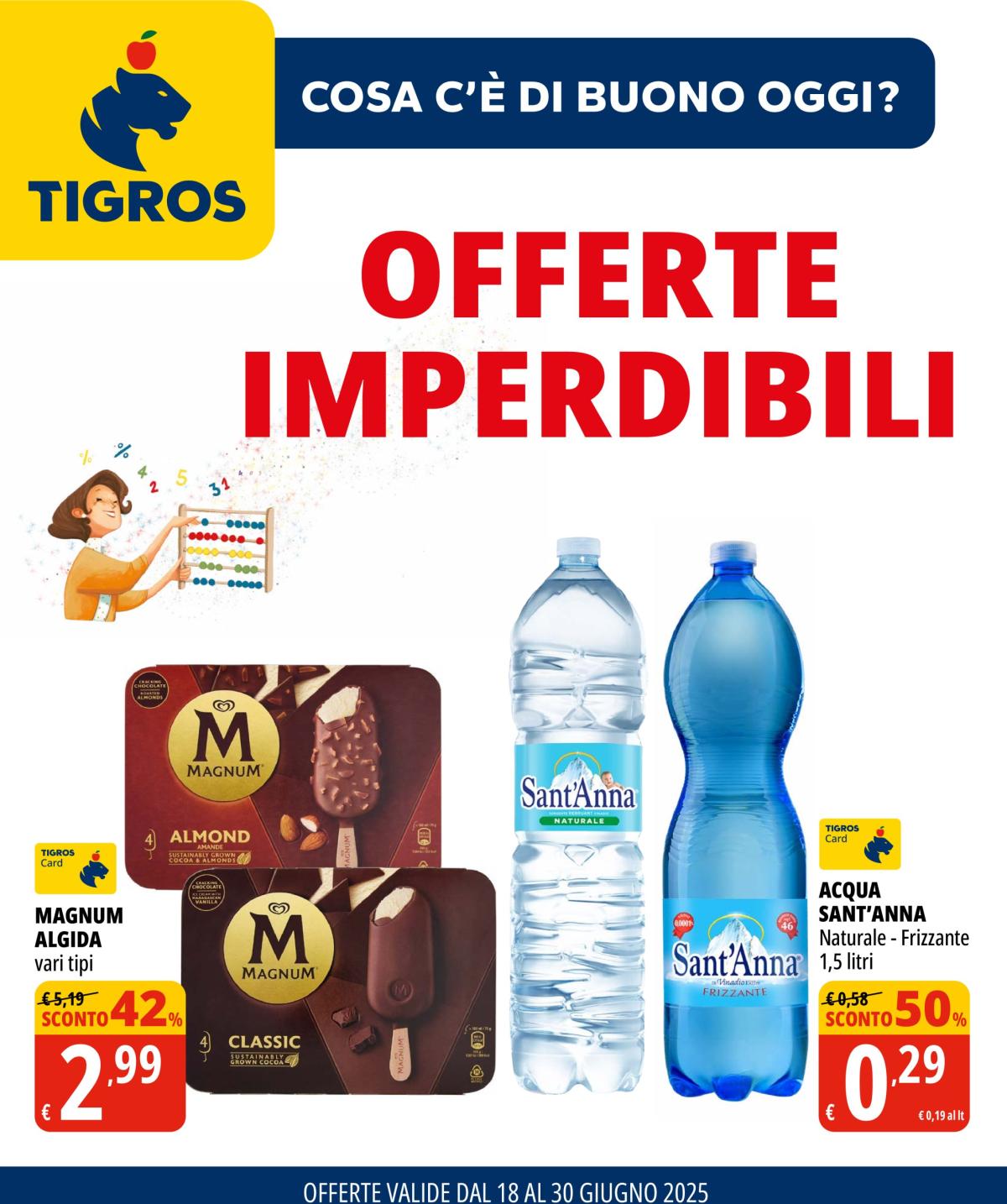 Volantino Tigros valido dal 18/06 al 30/06