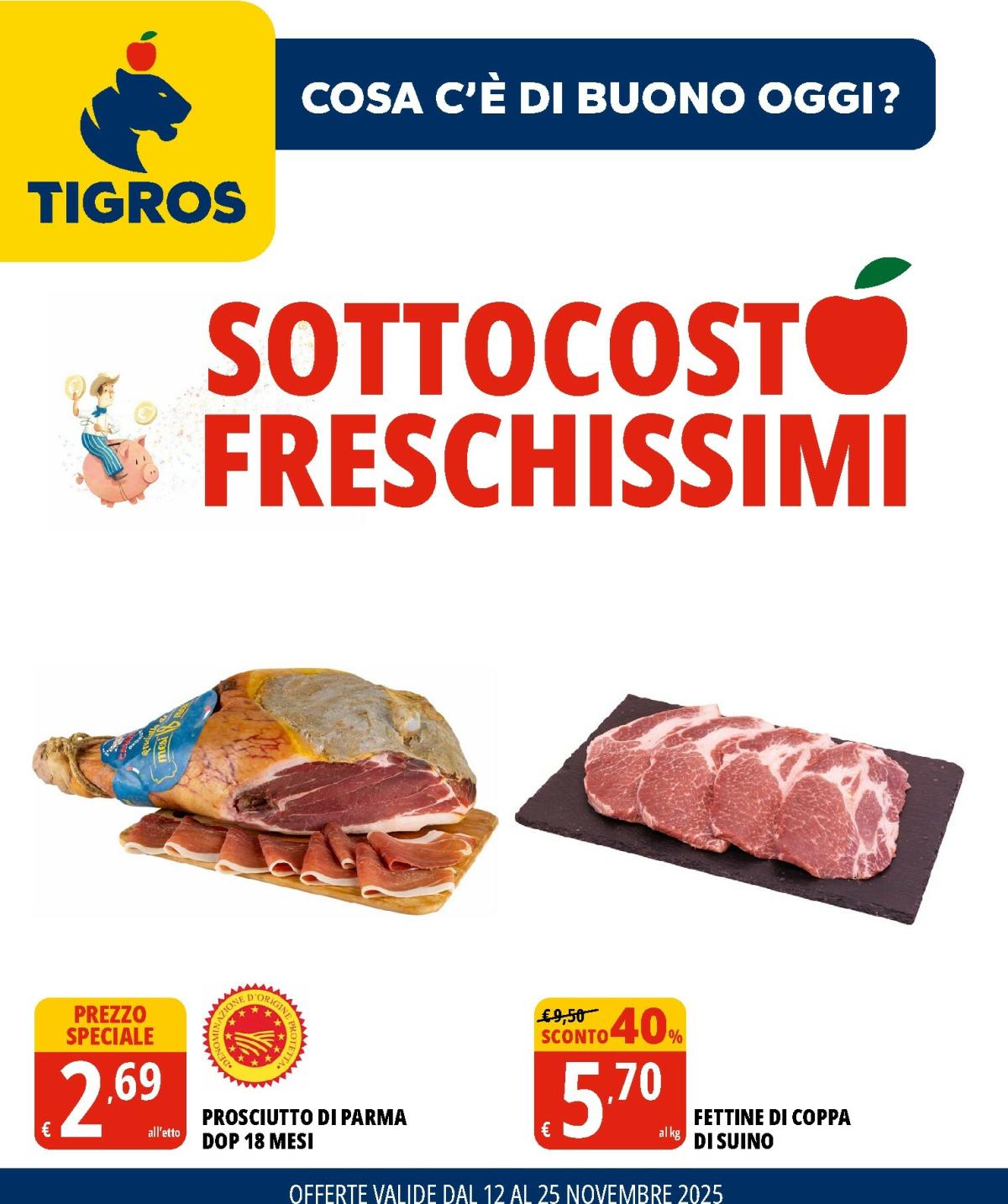 Volantino Tigros valido dal 12/11 al 25/11