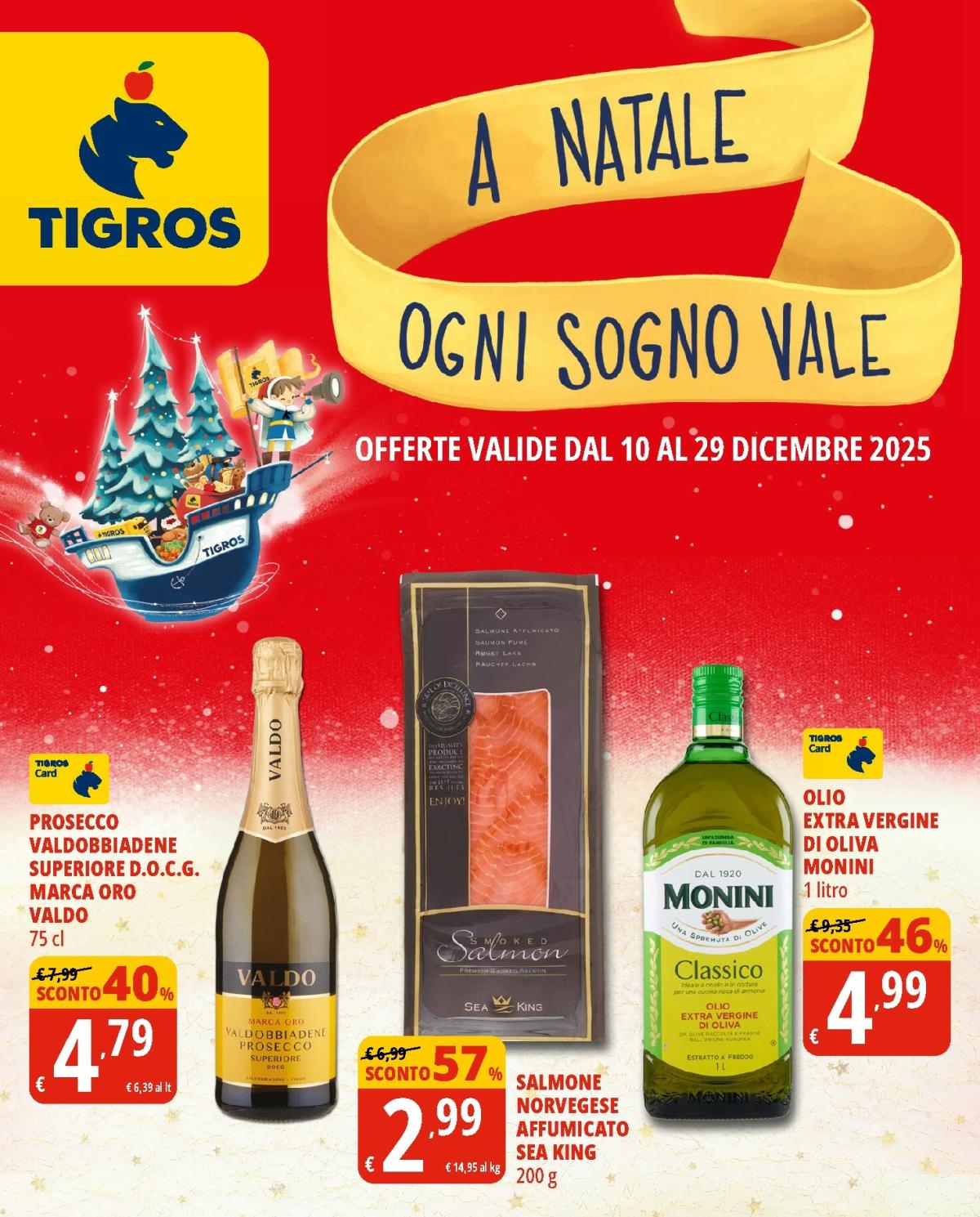 Volantino Tigros valido dal 10/12 al 29/12