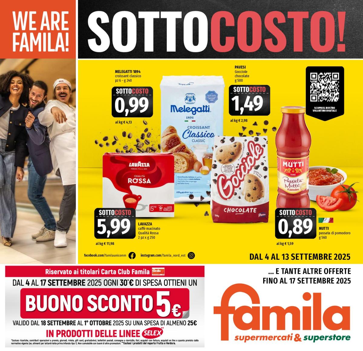 Volantino Famila - Supermercati & Superstore valido dal 04/09 al 17/09