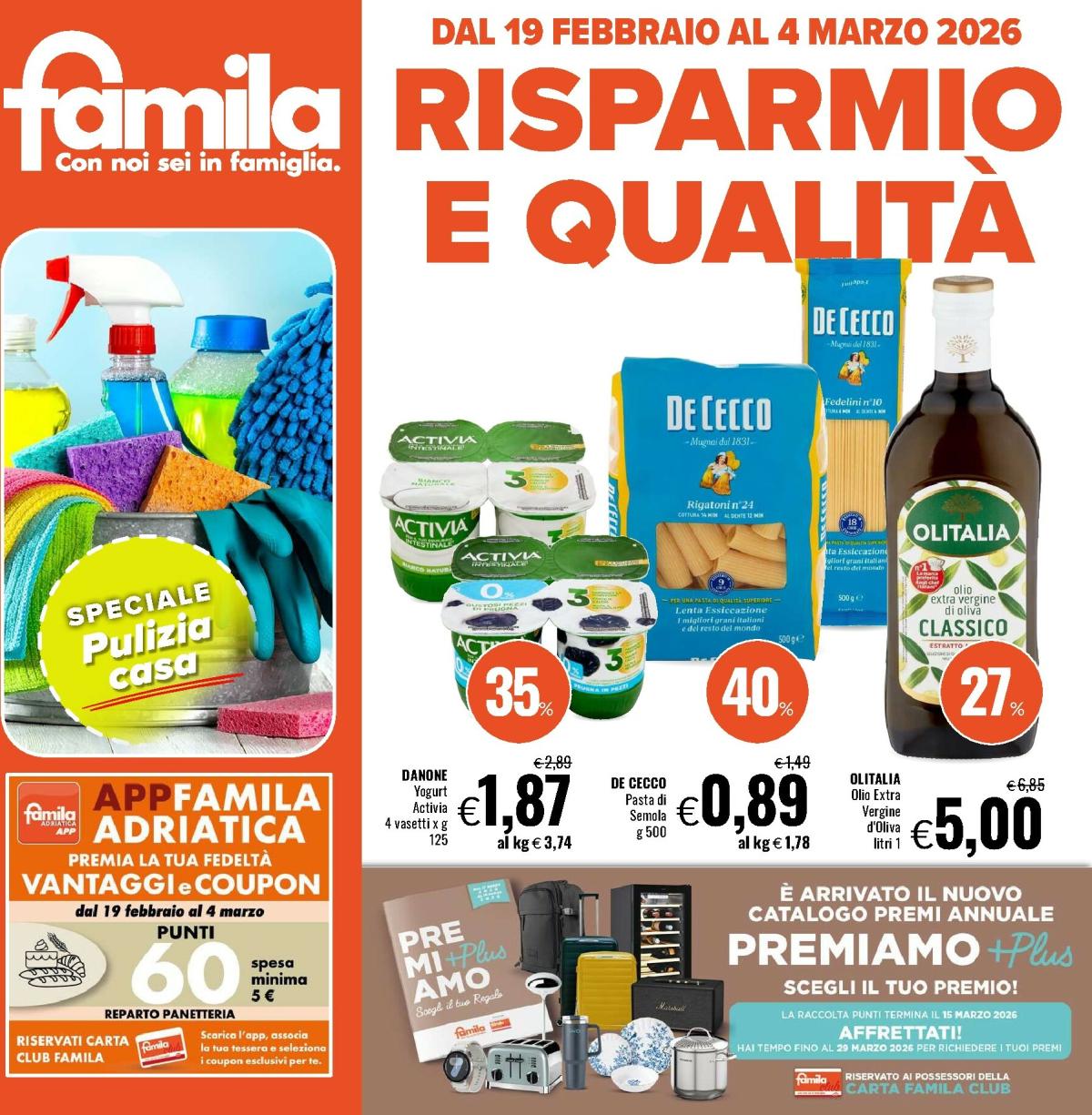 Volantino Famila valido dal 19/02/2026 al 04/03/2026