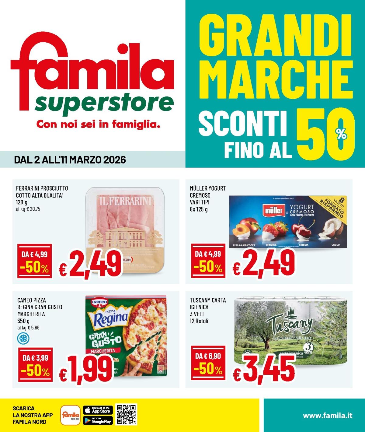 Volantino Famila - Superstore valido dal 02/03/2026 al 11/03/2026