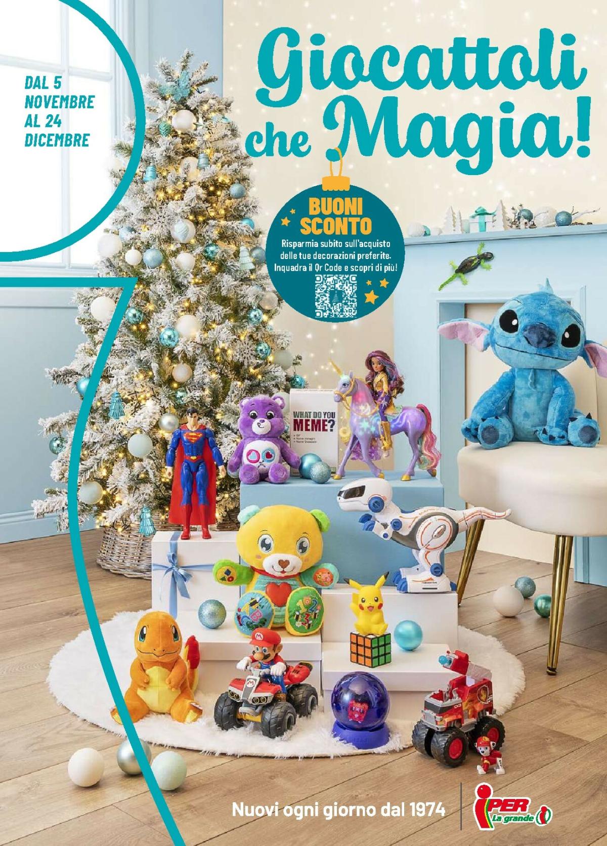 Volantino Iper - Giocattli che Magia valido dal 05/11 al 24/12