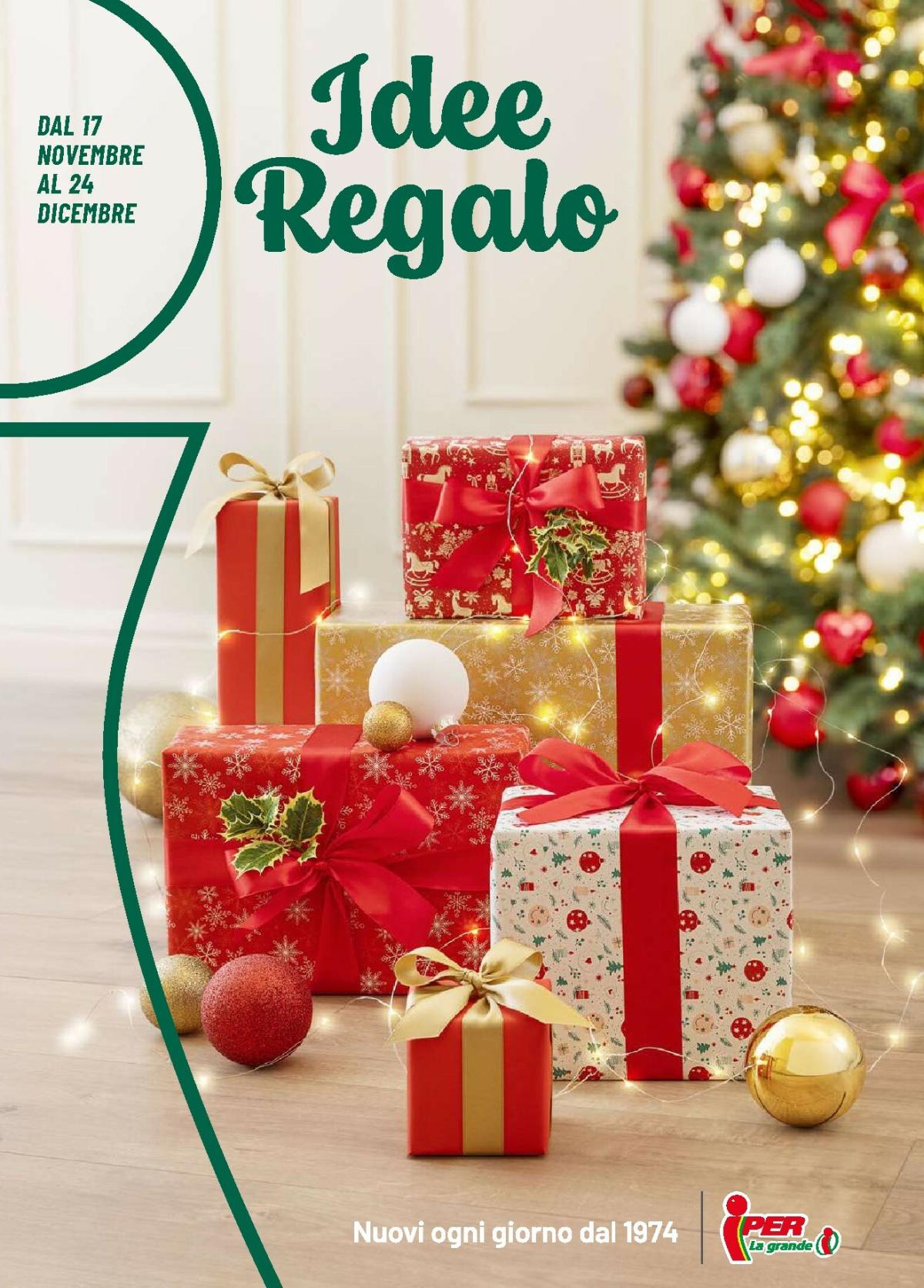 Volantino Iper - Idee Regalo valido dal 17/11 al 24/12