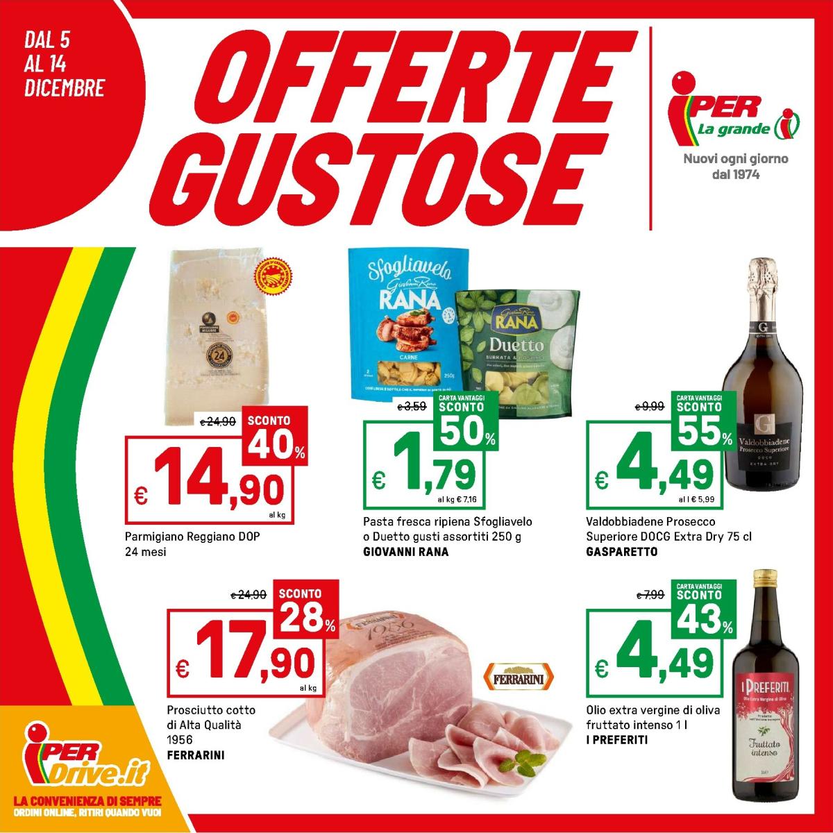 Volantino Iper valido dal 05/12 al 14/12