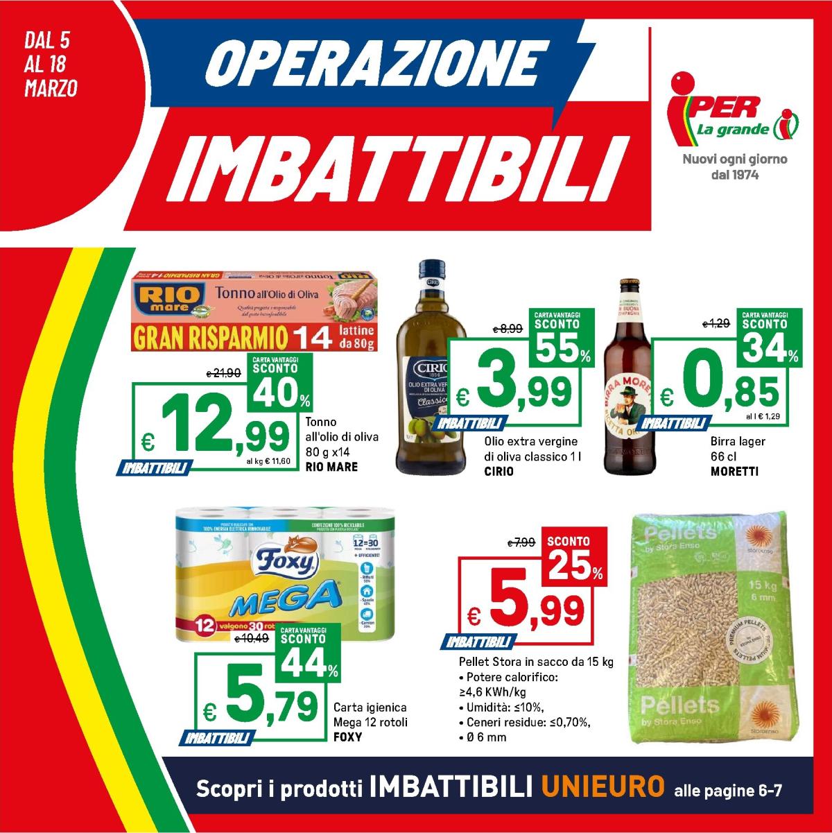 Volantino Iper valido dal 05/03/2026 al 18/03/2026