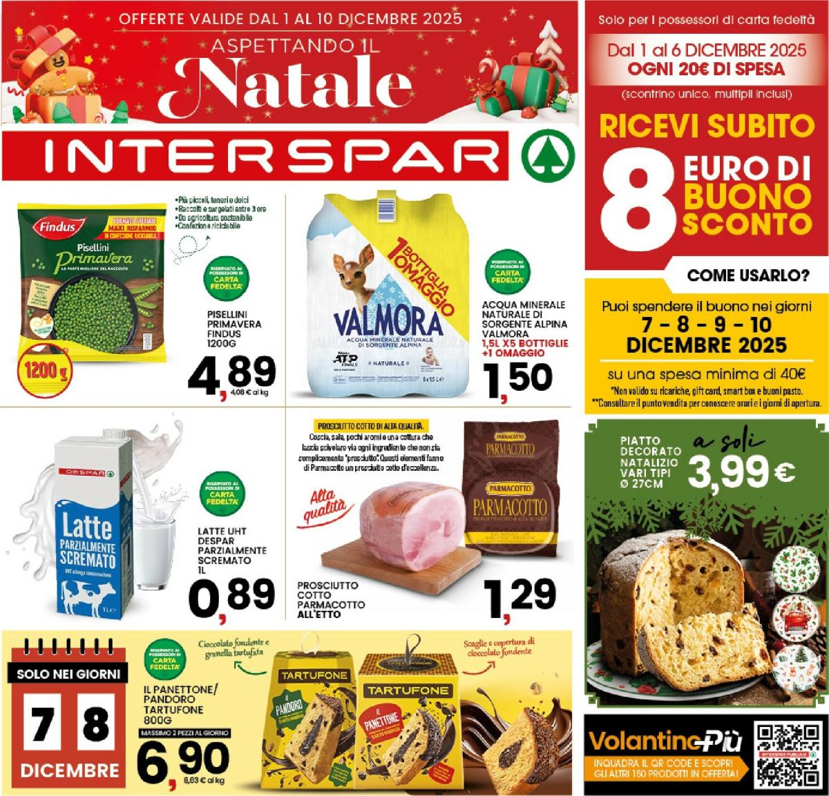 Volantino INTERSPAR - Natale valido dal 01/12 al 10/12