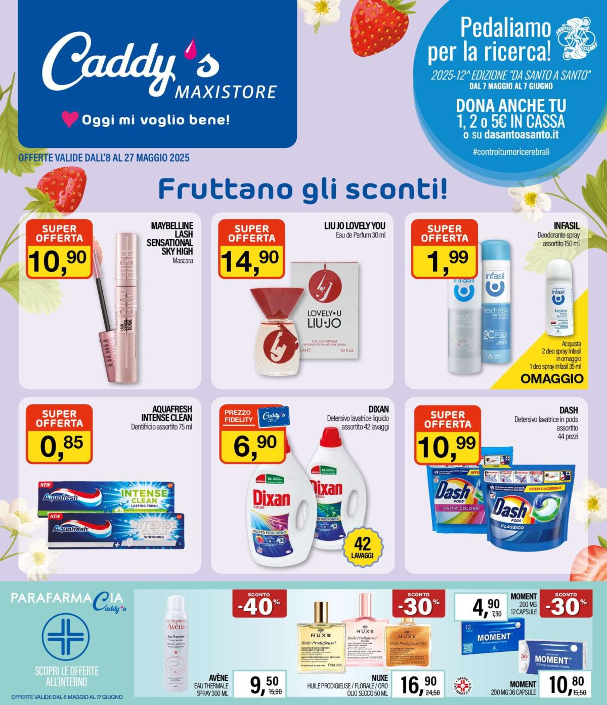 Volantino Caddy's - Maxistore valido dal 08/05 al 27/05