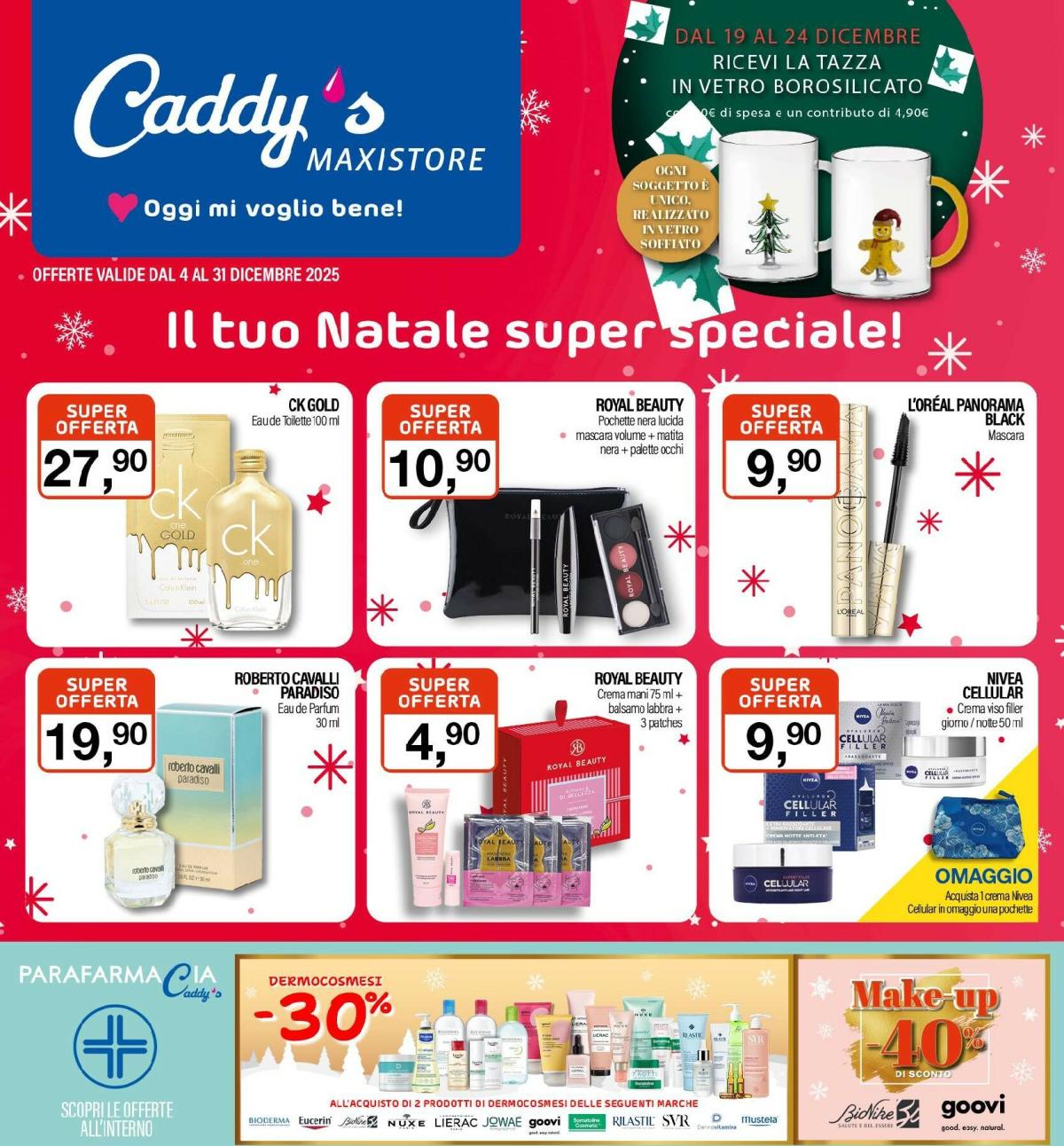 Volantino Caddy's - Maxistore valido dal 04/12 al 31/12