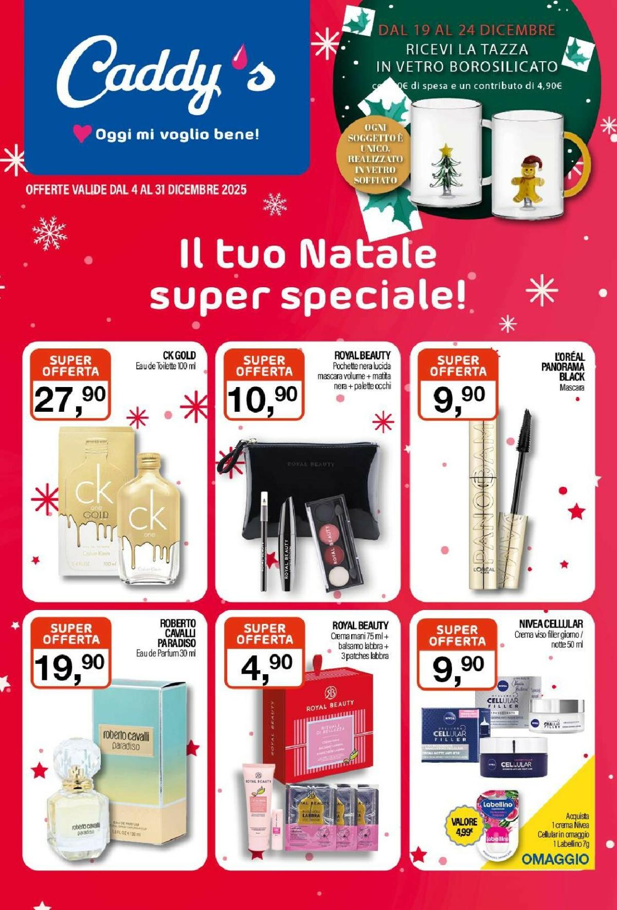 Volantino Caddy's - Parafarmacia valido dal 04/12 al 31/12