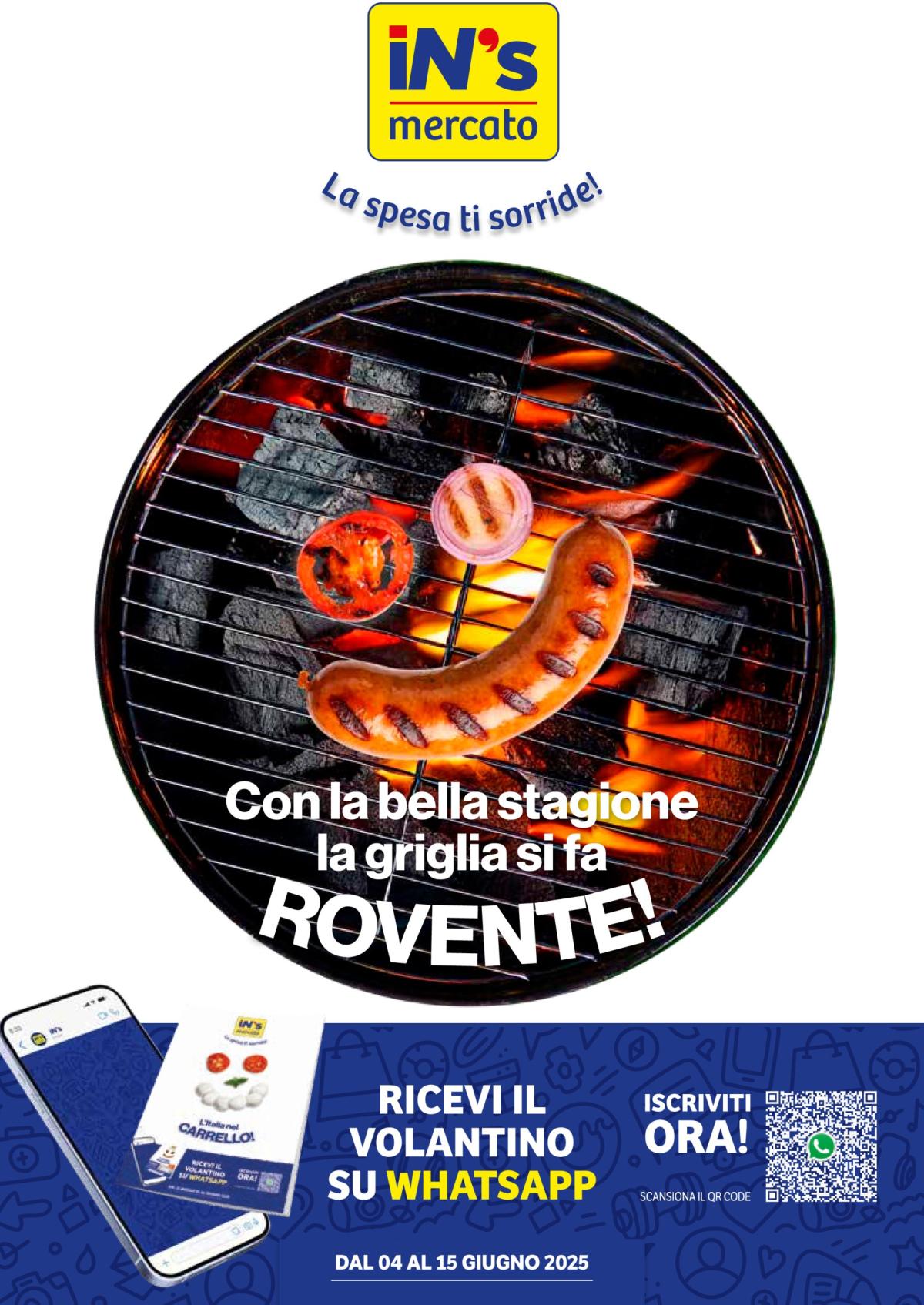 Volantino In's valido dal 04/06 al 15/06