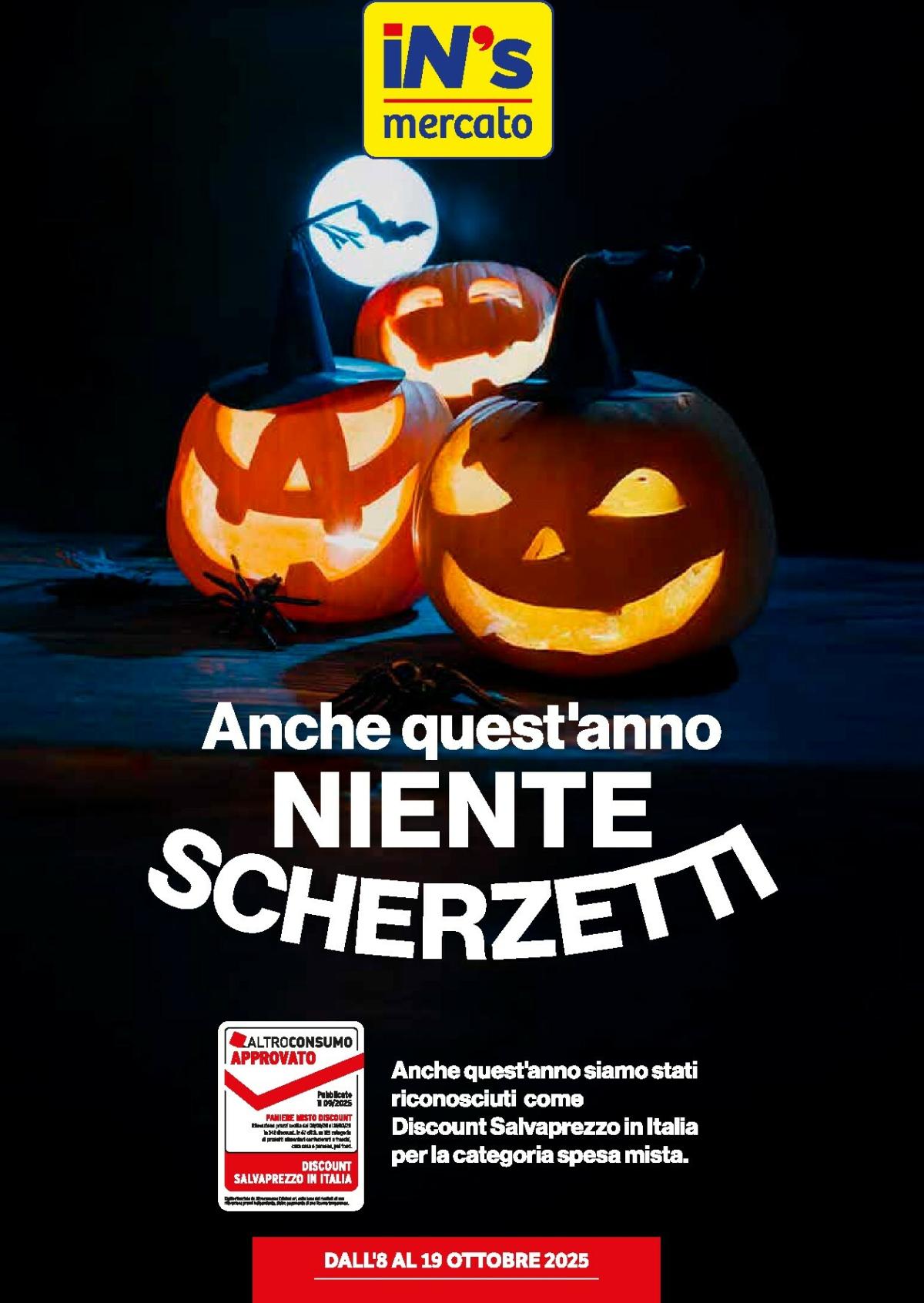 Volantino In's valido dal 08/10 al 19/10