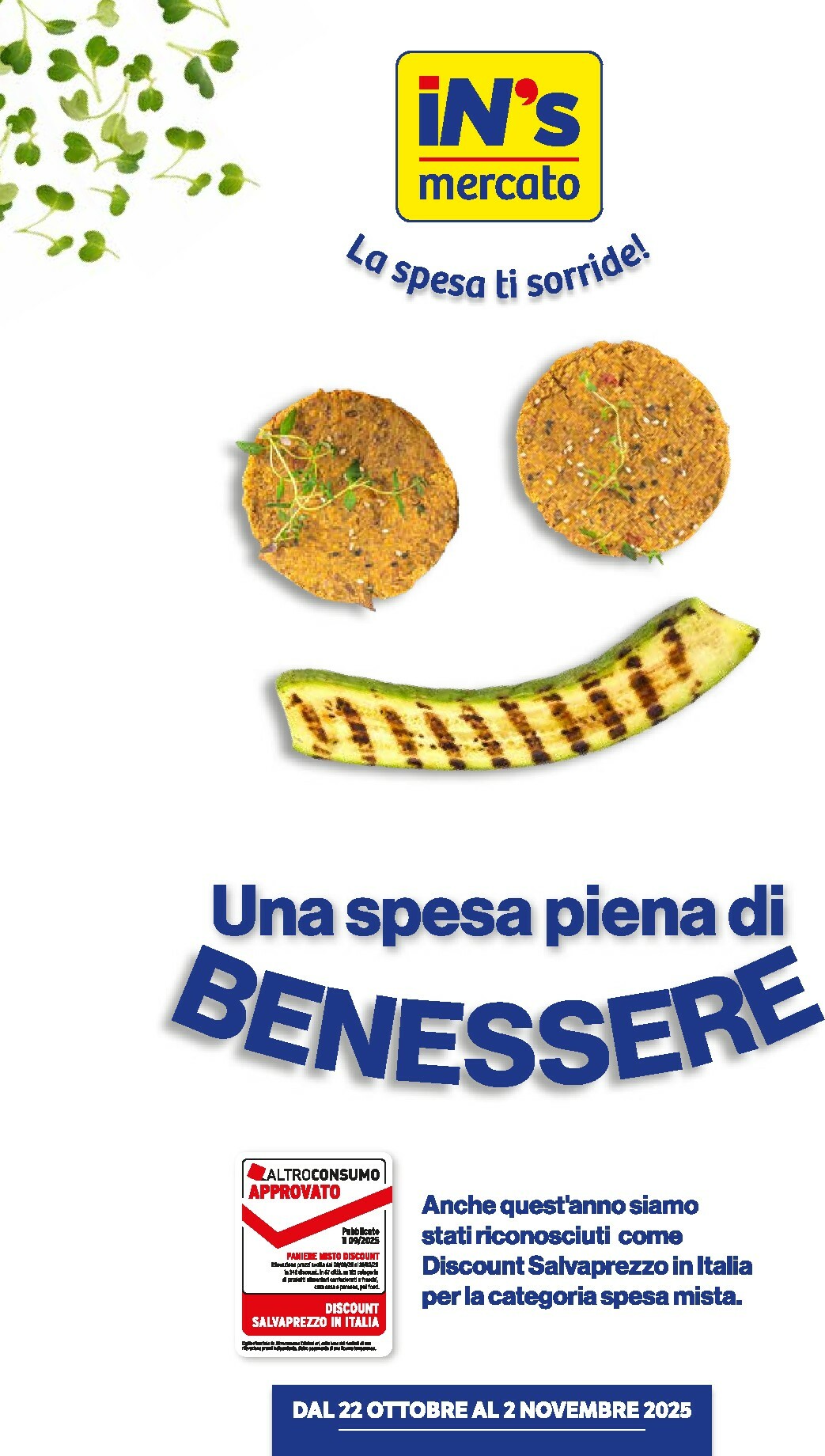 Volantino In's valido dal 22/10 al 02/11