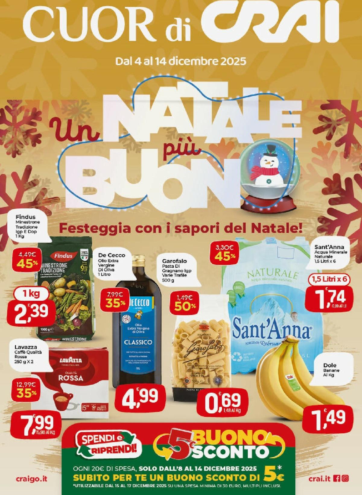Volantino Crai - Cuor di Crai valido dal 04/12 al 14/12
