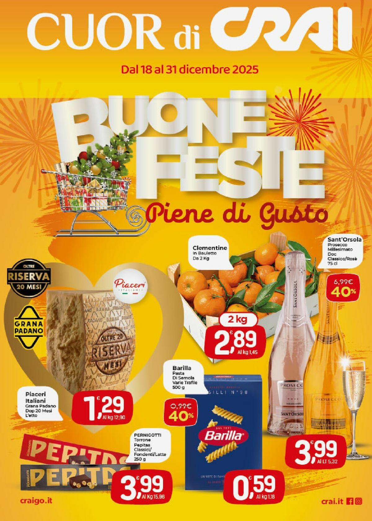 Volantino Crai - Cuor di Crai valido dal 18/12 al 31/12