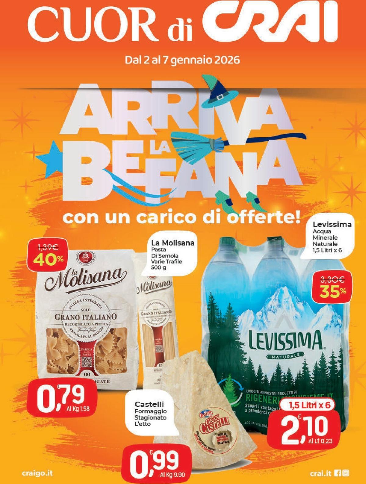 Volantino Crai - Cuor di Crai valido dal 02/01 al 07/01