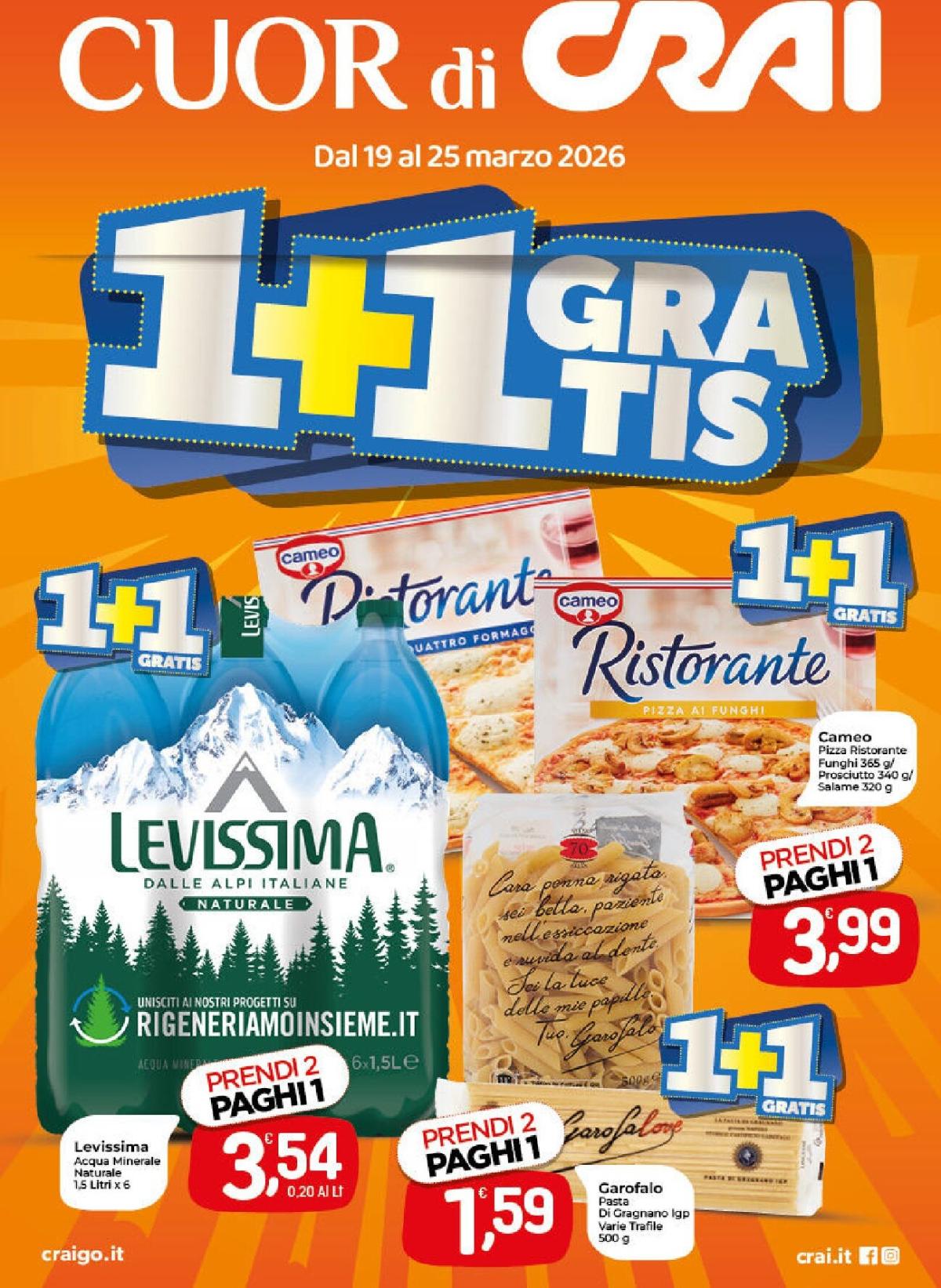 Volantino Crai - Cuor di Crai valido dal 19/03/2026 al 25/03/2026