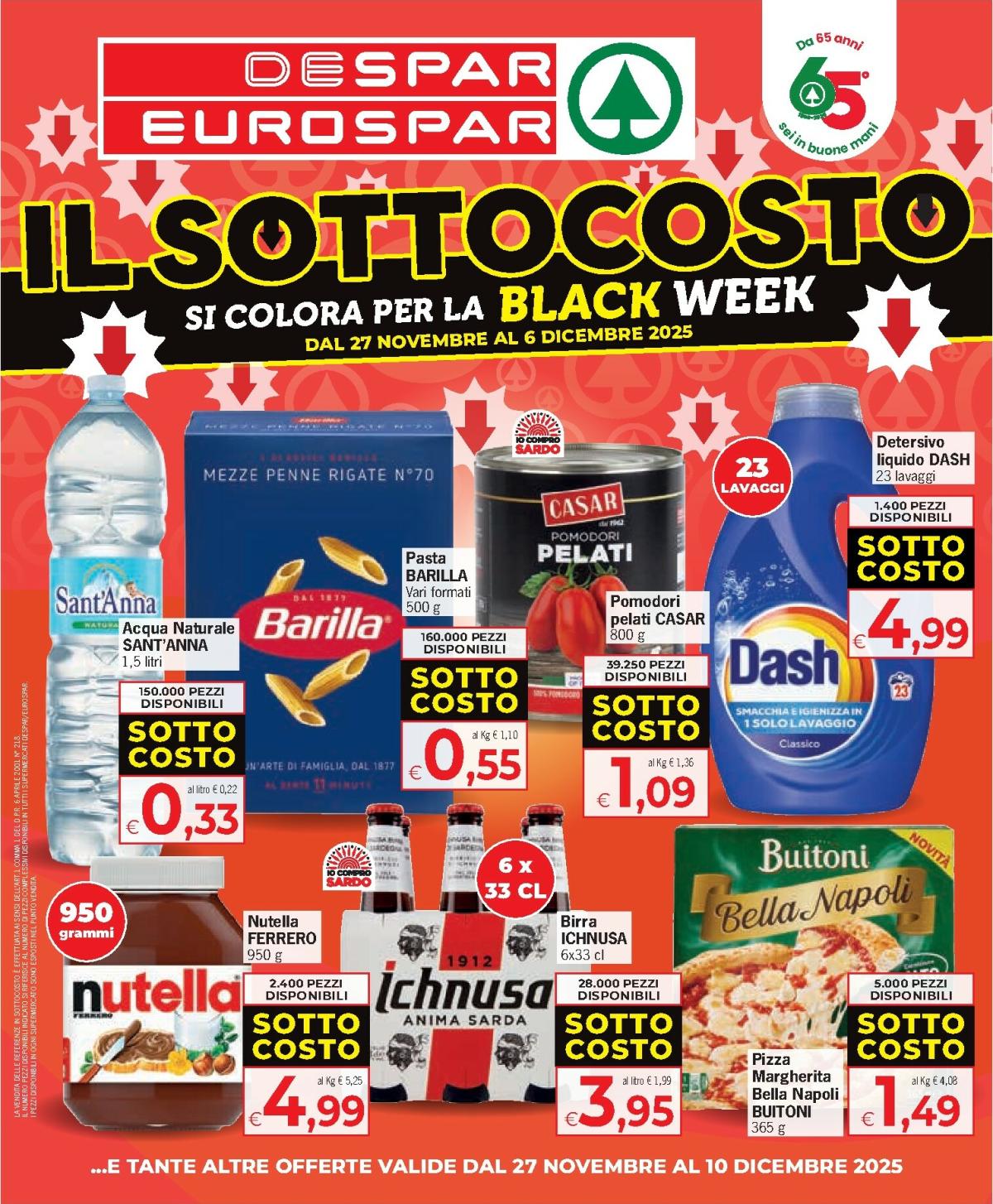 Volantino Despar - Black Week valido dal 27/11 al 10/12