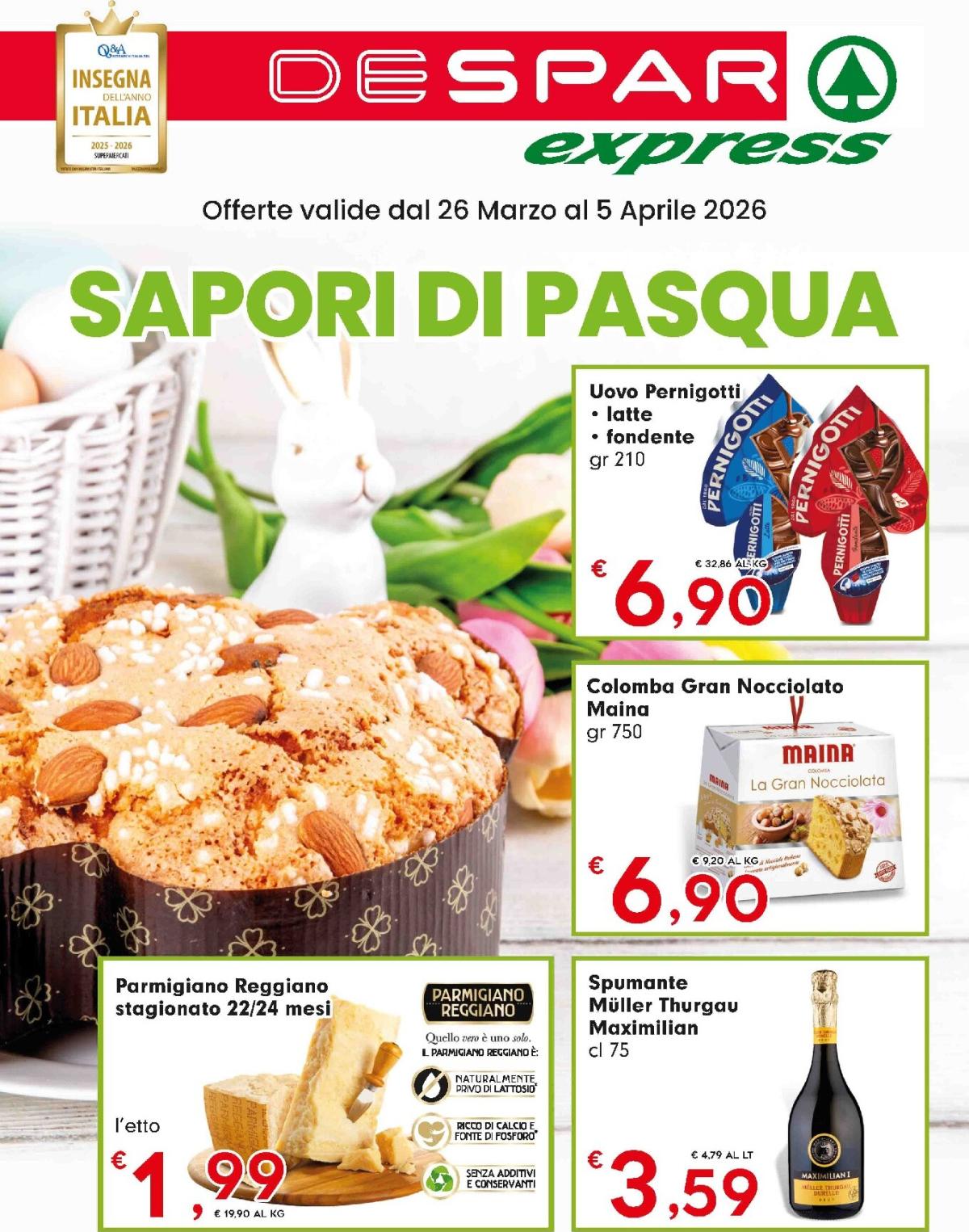 Volantino Despar Sardegna - Express valido dal 26/03/2026 al 05/04/2026