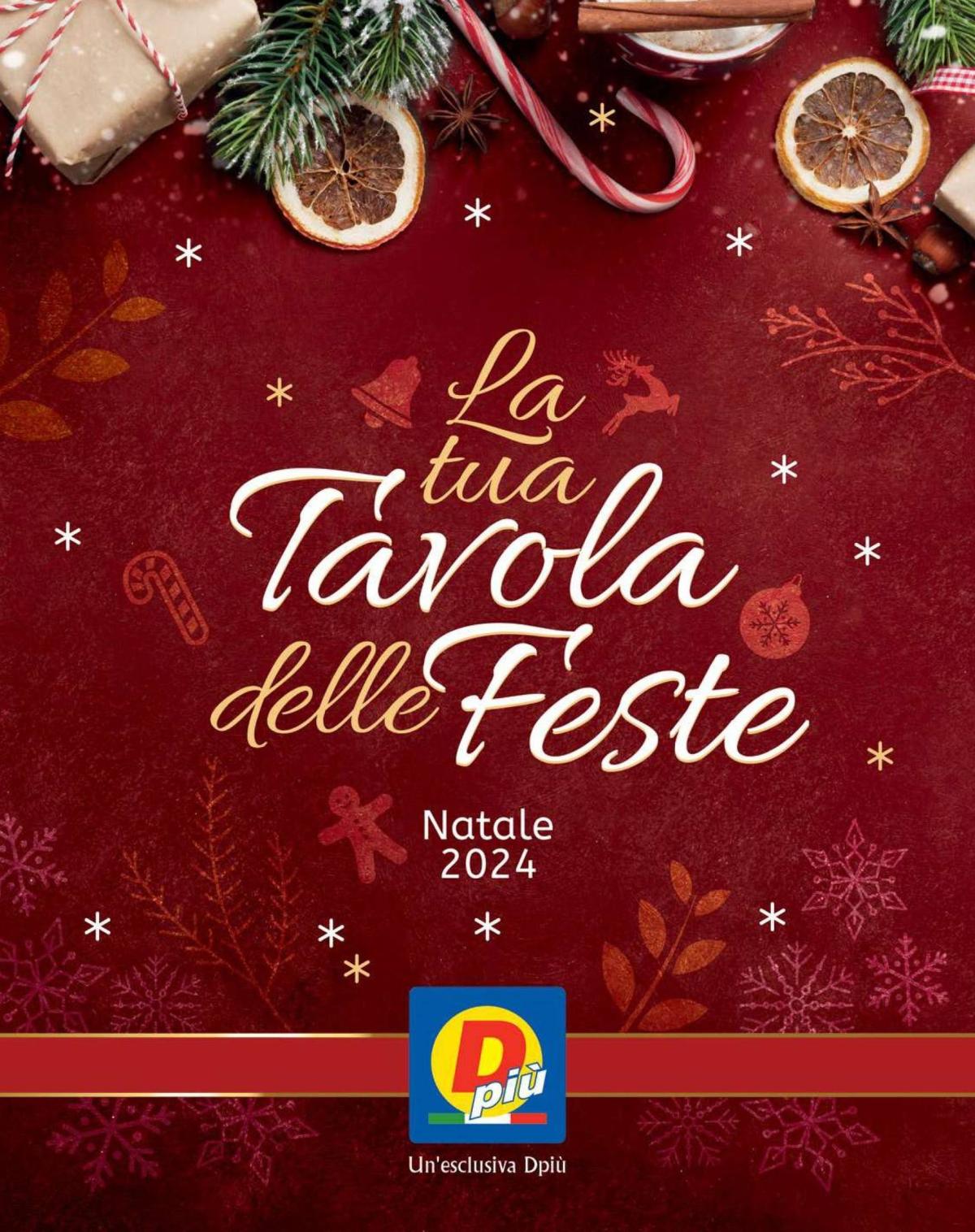 Volantino DPiù - Natale valido dal 29/11 al 31/12