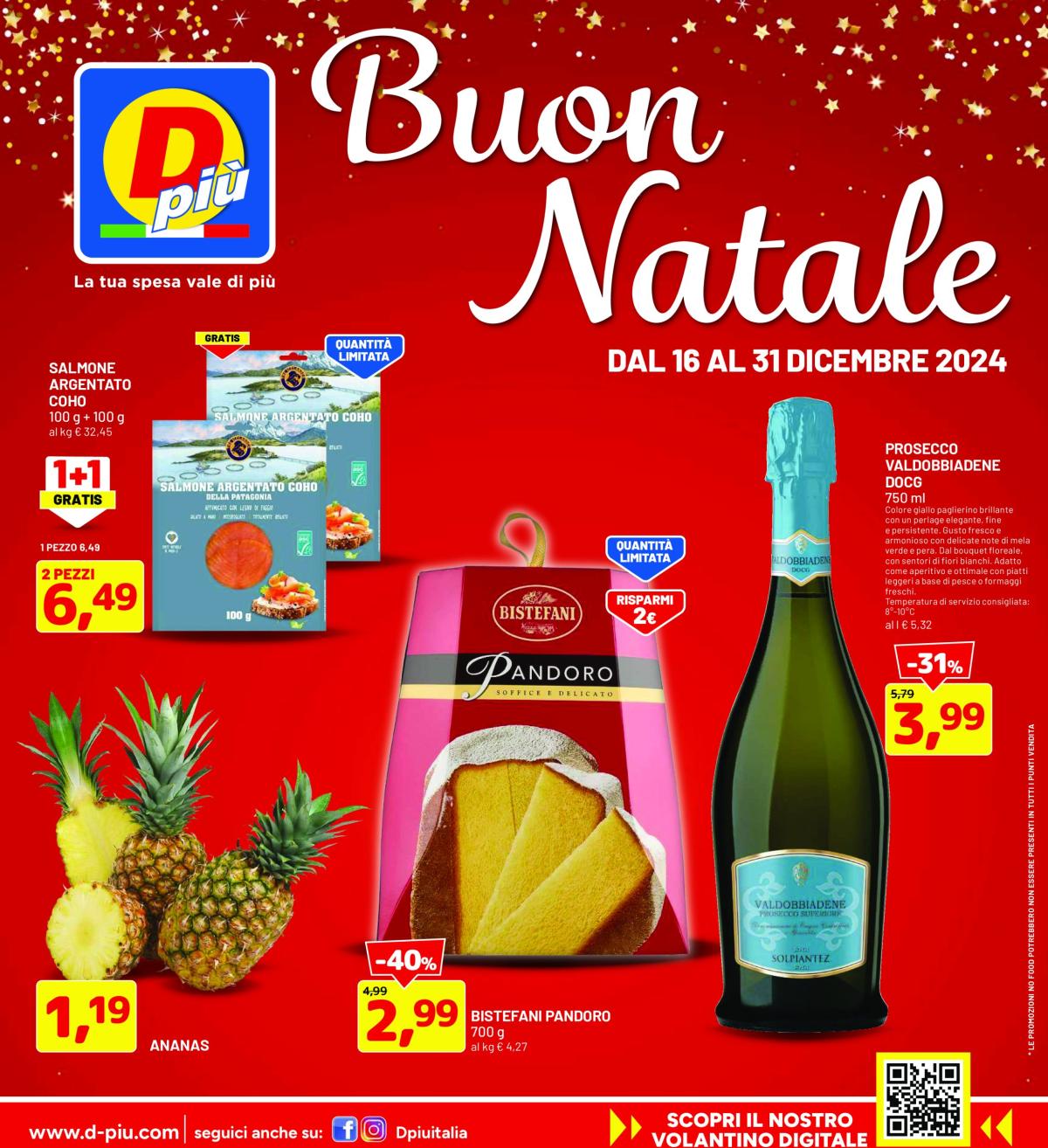 Volantino DPiù valido dal 16/12 al 31/12