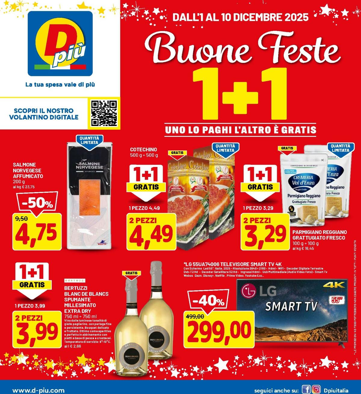 Volantino DPiù valido dal 01/12 al 10/12