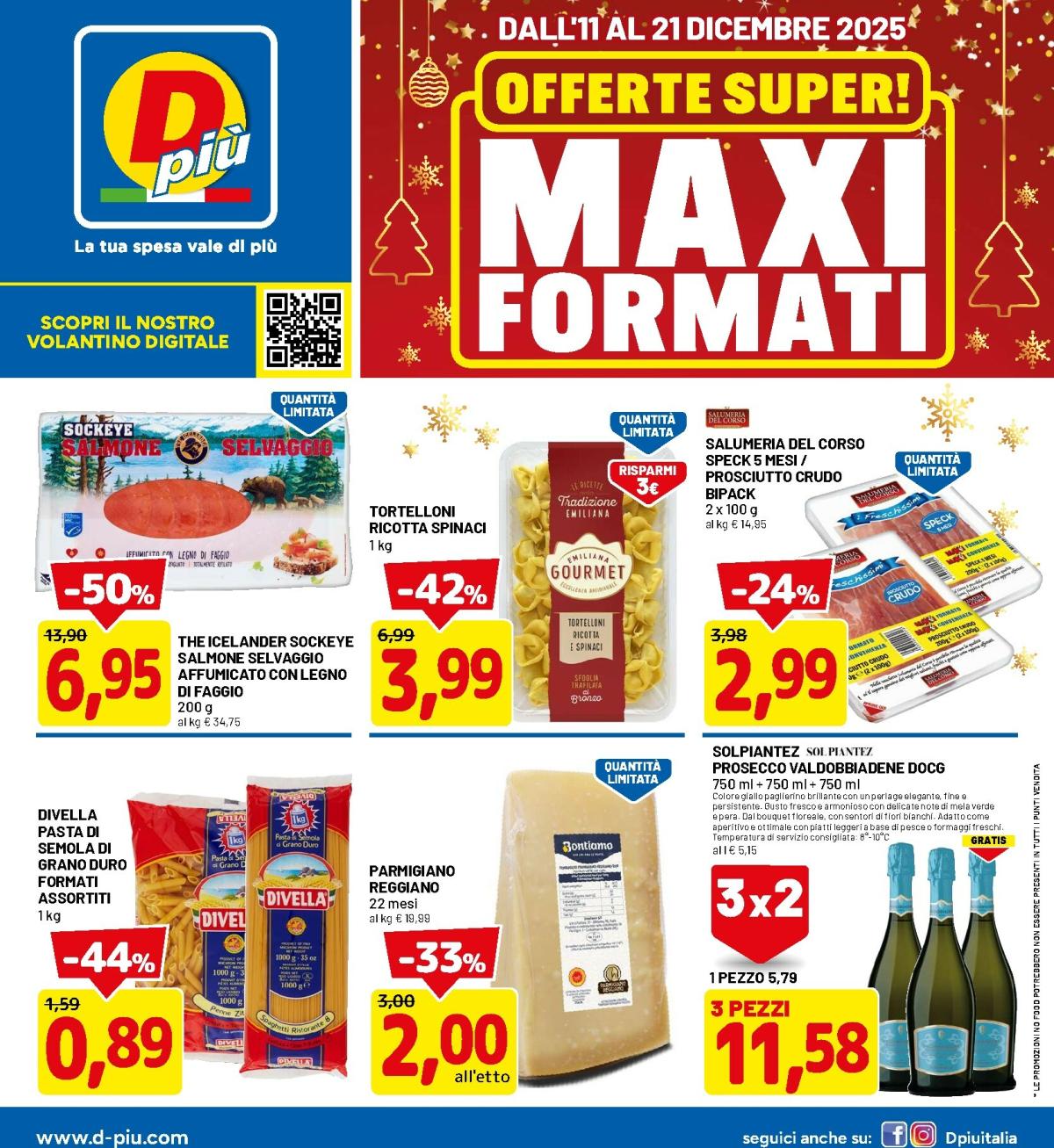 Volantino DPiù valido dal 11/12 al 21/12