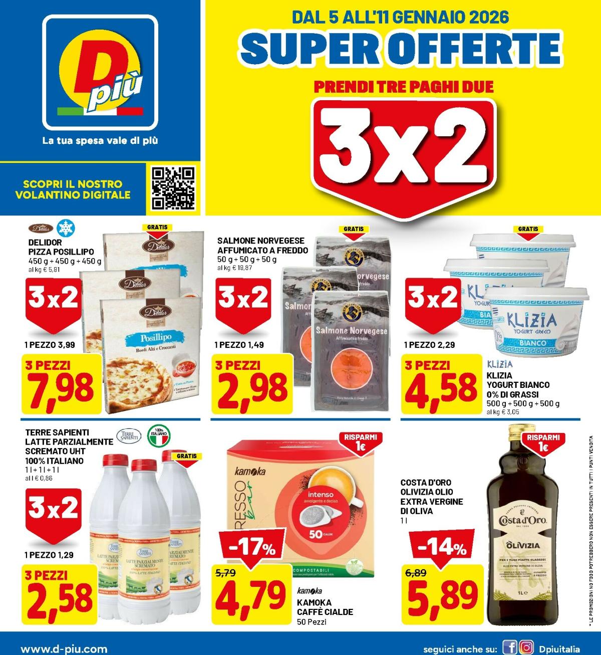 Volantino DPiù valido dal 05/01 al 11/01