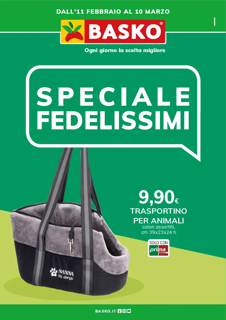 Volantino Basko - Speciale Fedelissimi valido dal 11/02 al 10/03