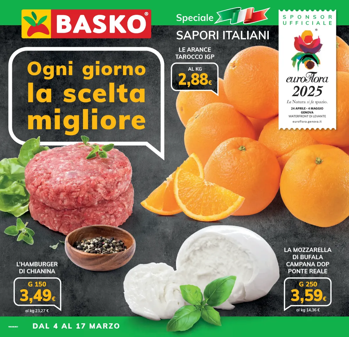 Volantino Basko - Plancia Sapori Italiani valido dal 04/03 al 17/03