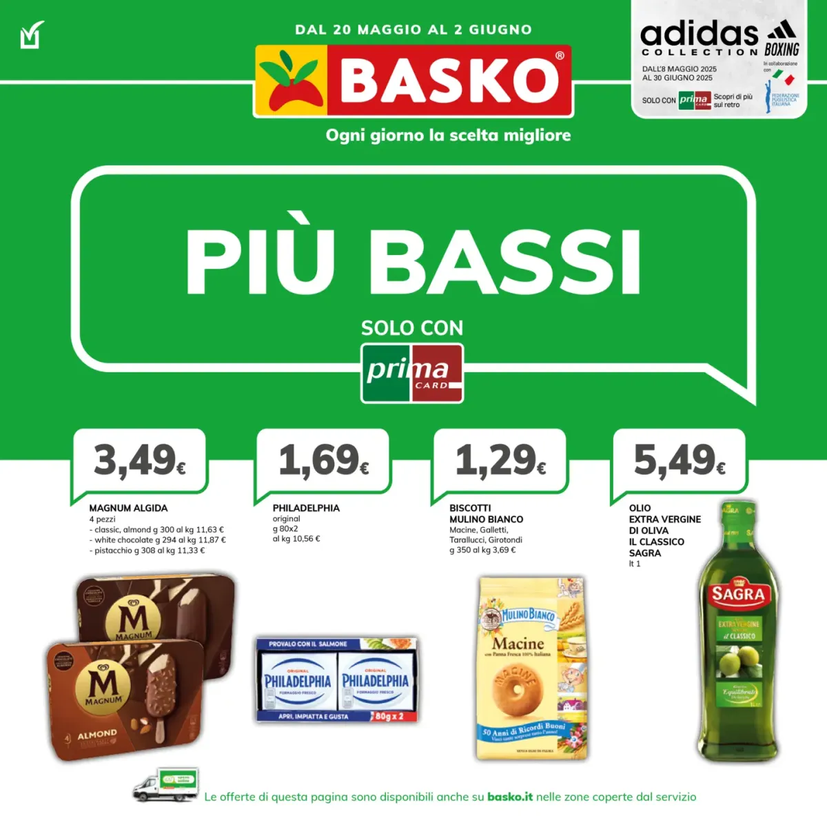 Volantino Basko - Più Bassi valido dal 20/05 al 02/06