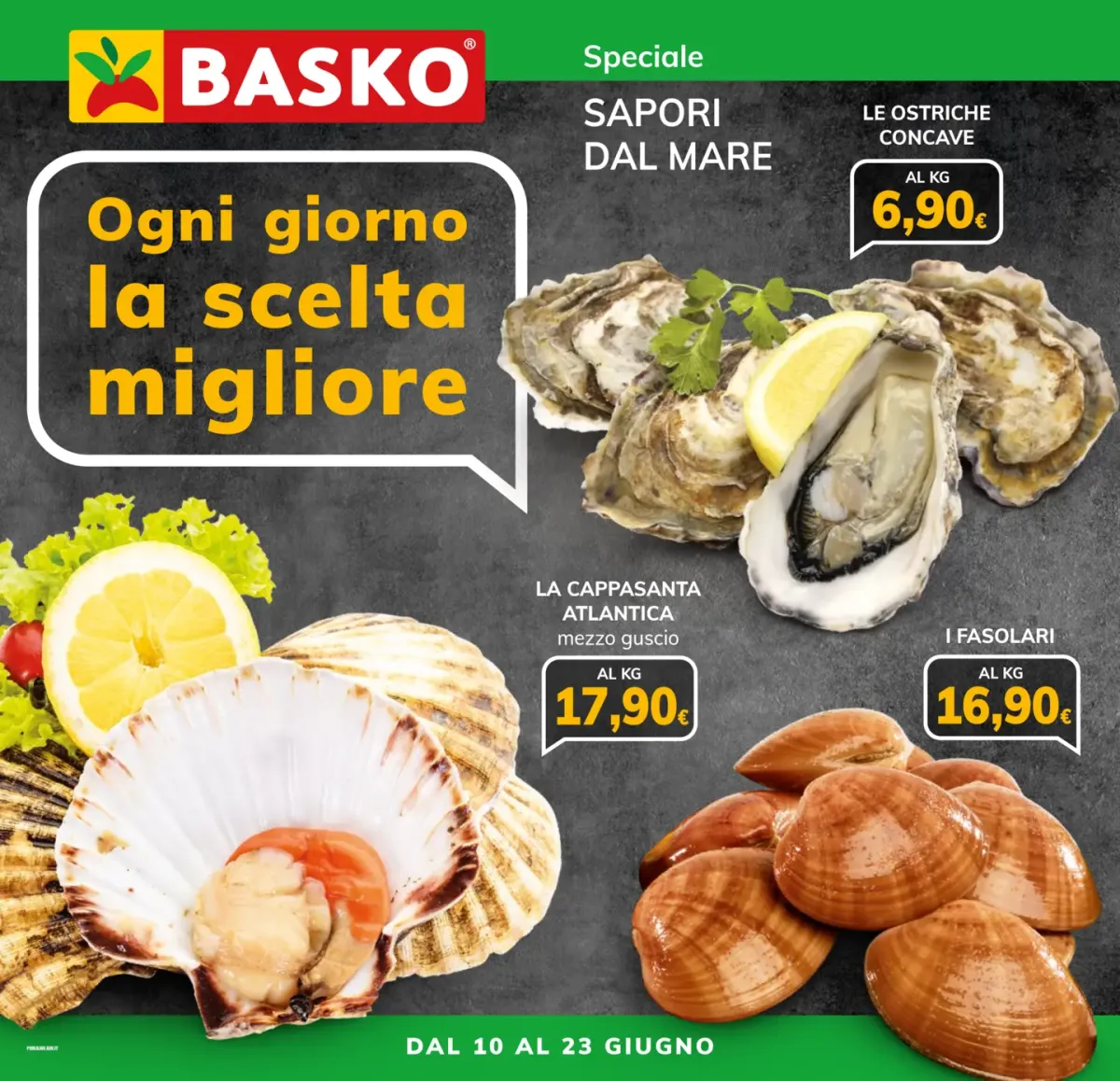 Volantino Basko - Speciale Sapori dal Mare valido dal 10/06 al 23/06