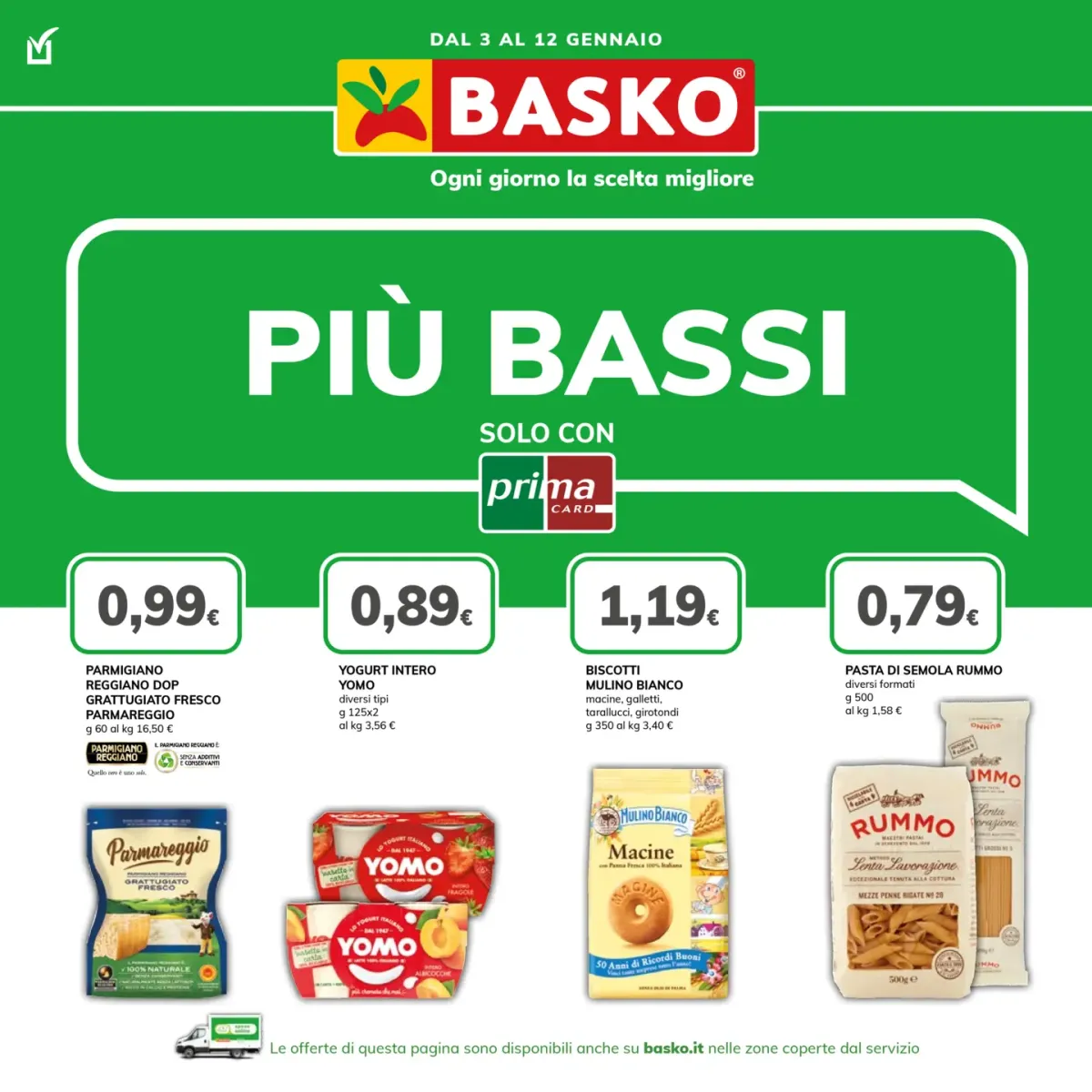 Volantino Basko valido dal 03/01 al 12/01