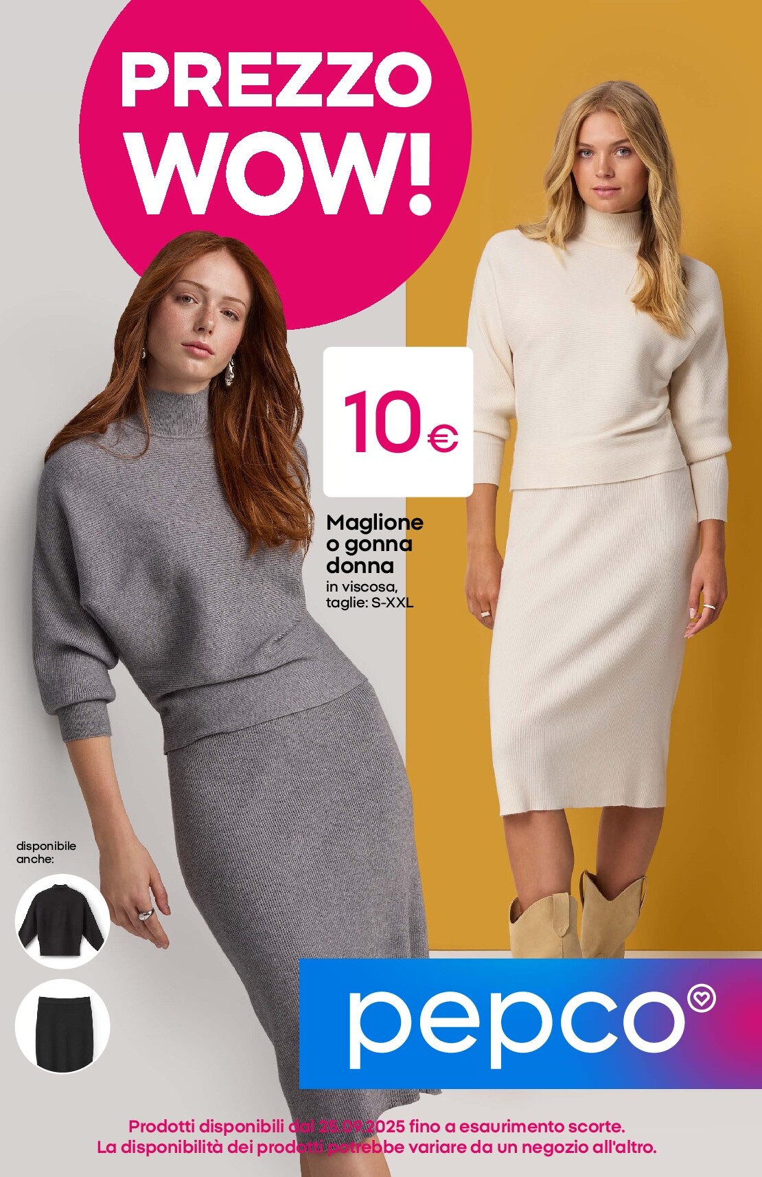 Volantino Pepco - Tutto per l’autunno valido dal 25/09 al 08/10