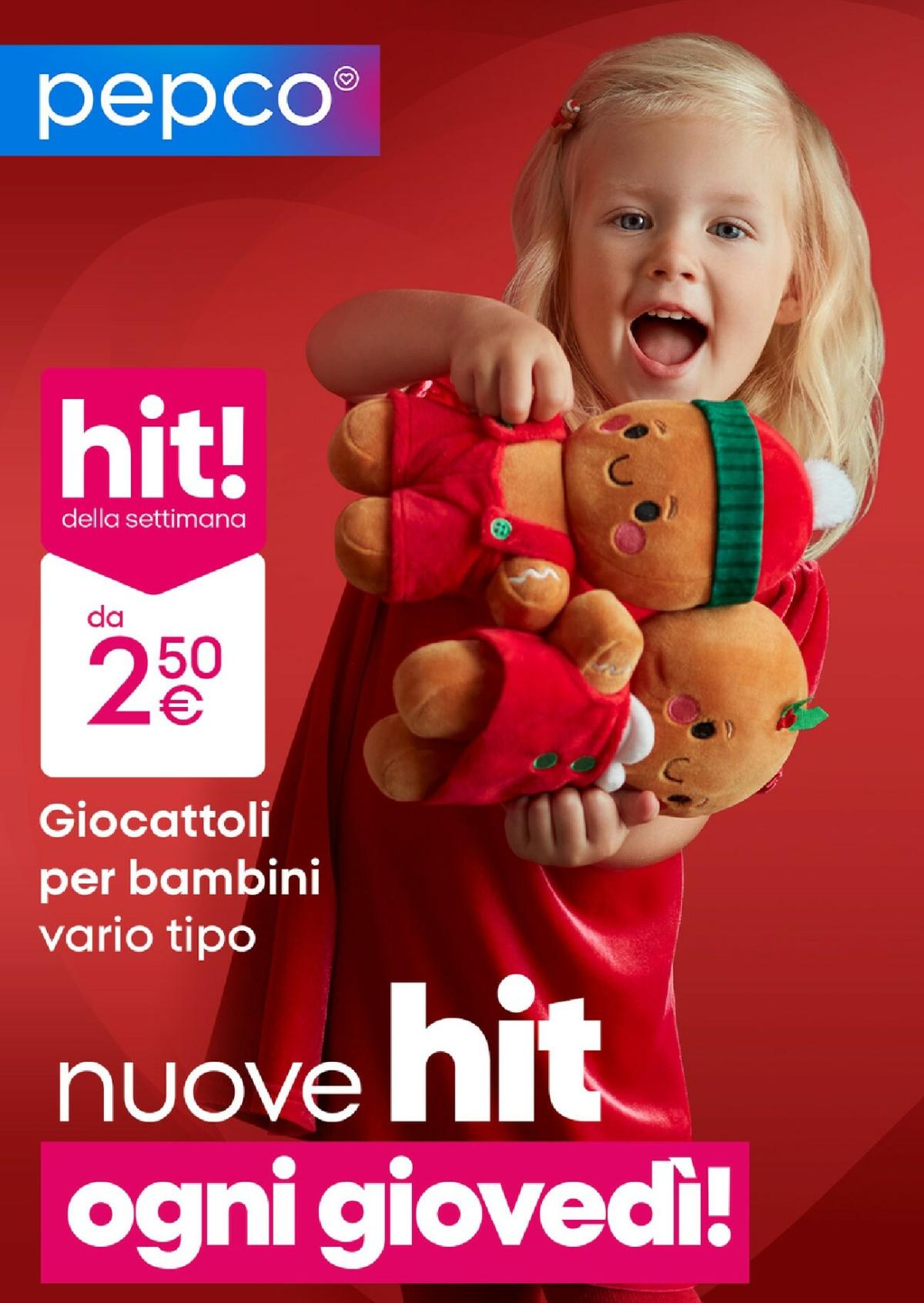 Volantino Pepco valido dal 04/12 al 10/12