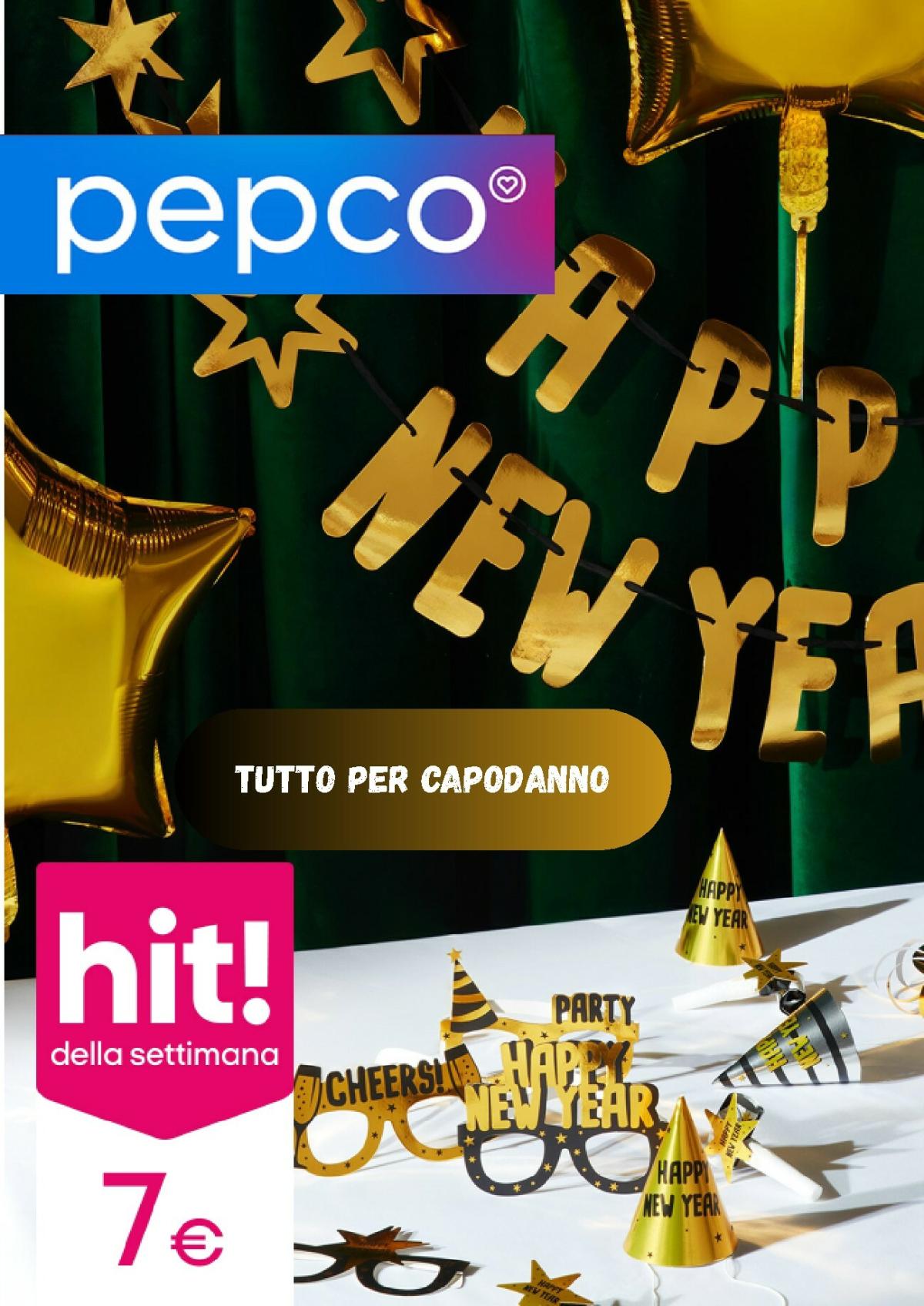 Volantino Pepco valido dal 18/12 al 24/12