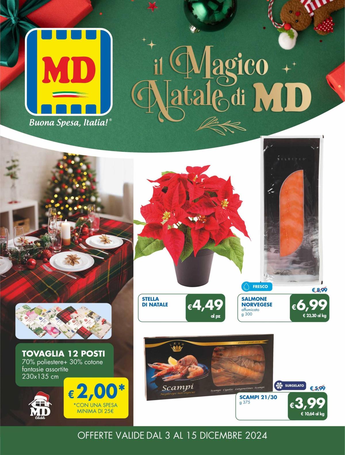 Volantino MD valido dal 03/12 al 15/12