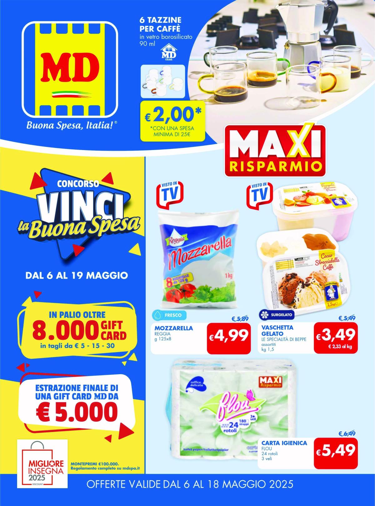 Volantino MD valido dal 06/05 al 18/05