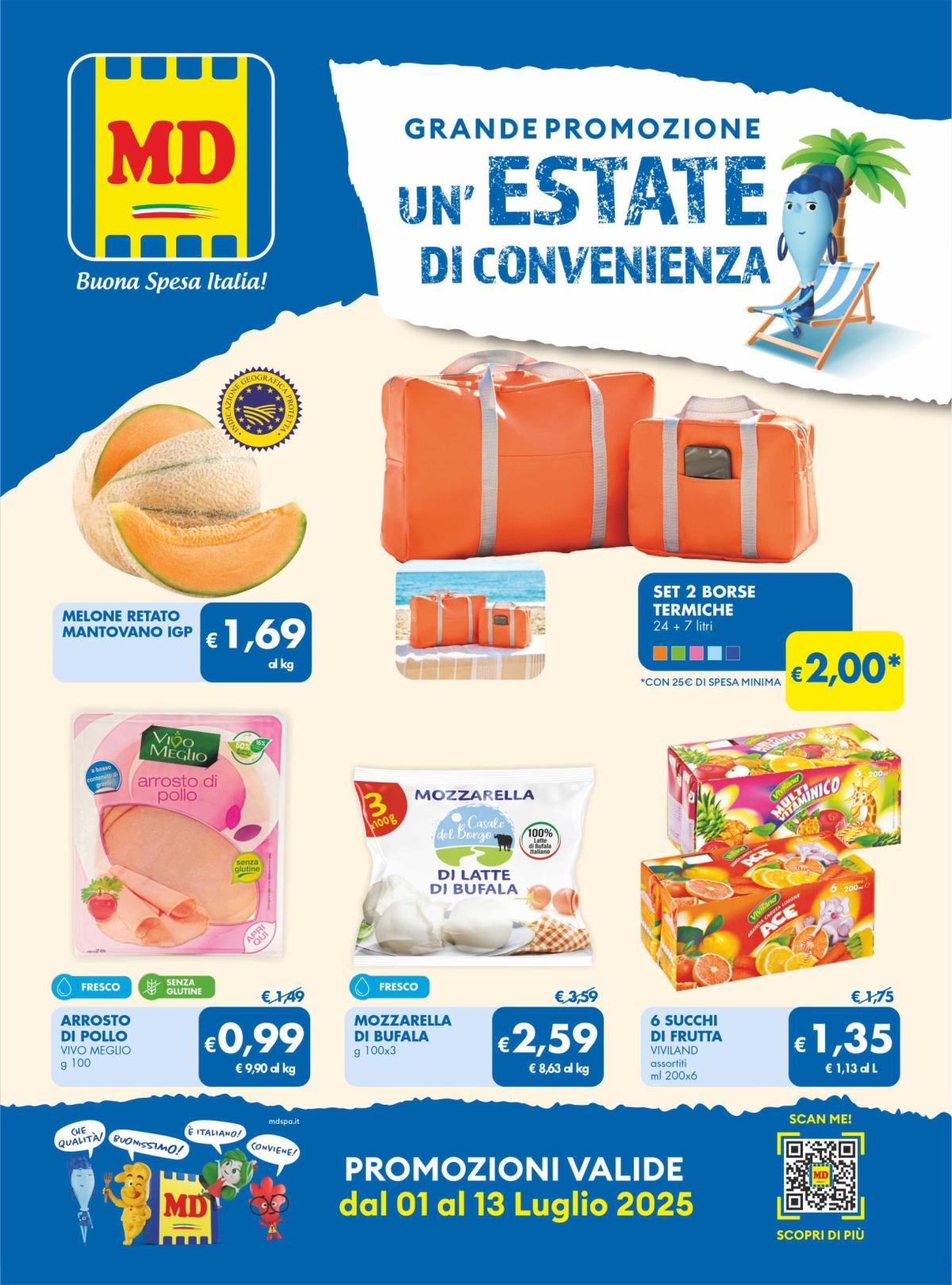 Volantino MD Discount valido dal 01/07 al 13/07