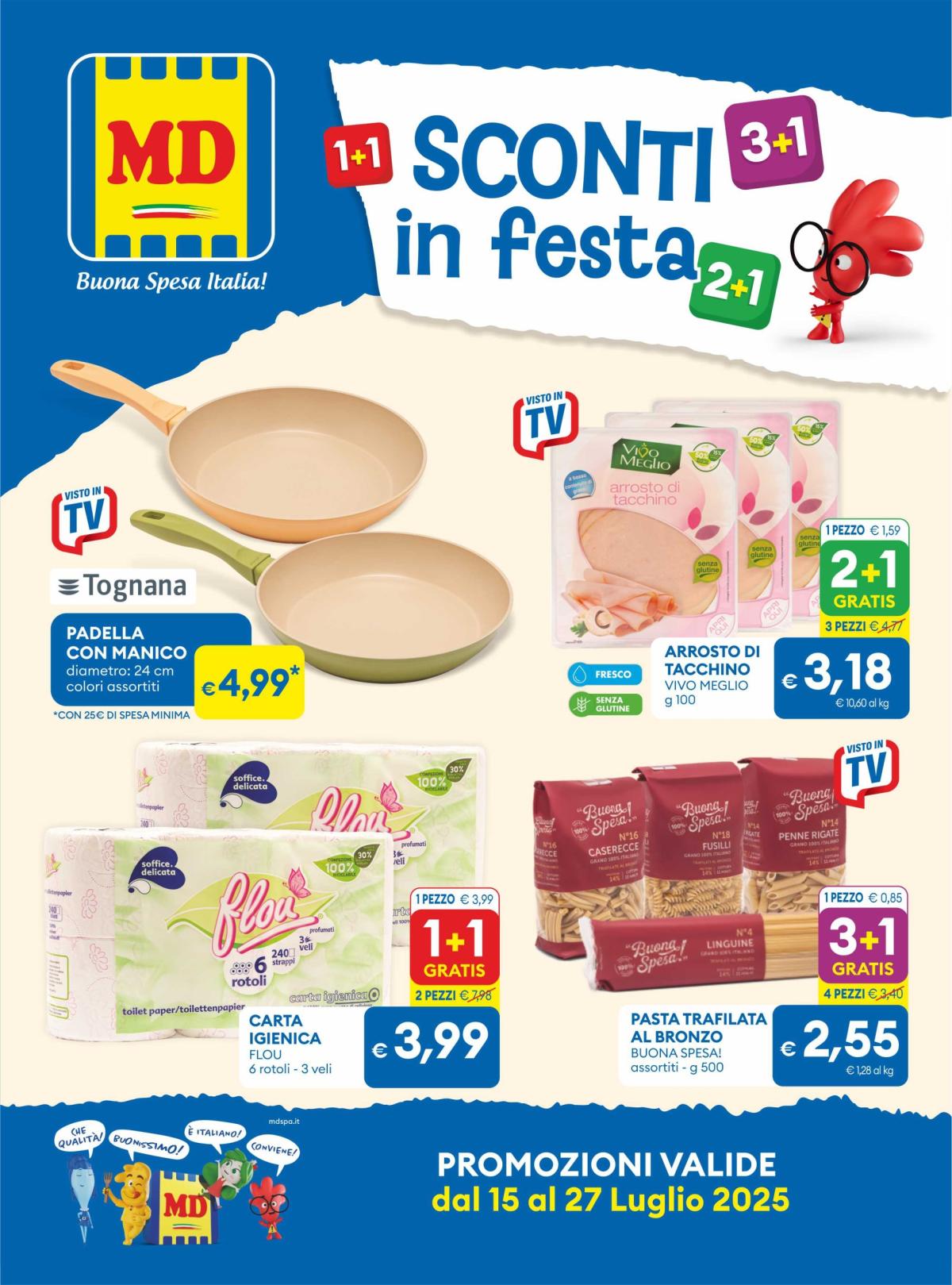 Volantino MD valido dal 15/07 al 27/07