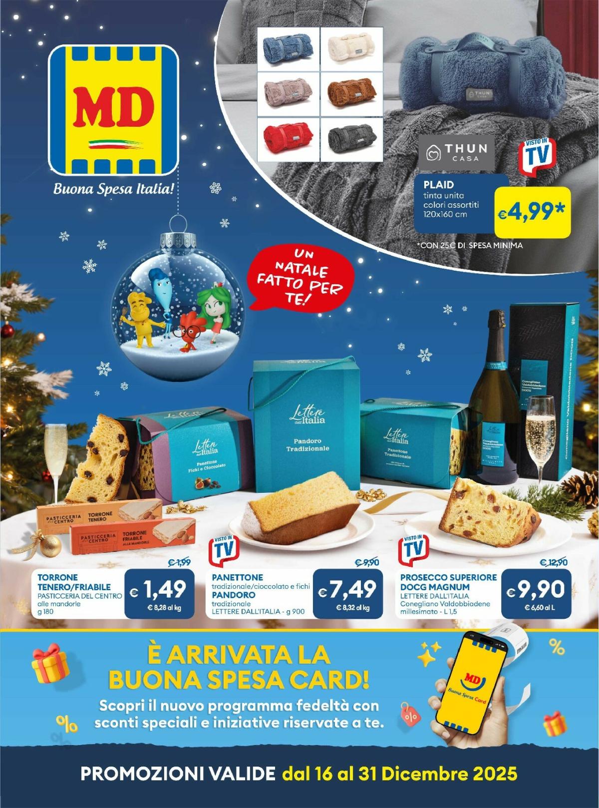 Volantino MD valido dal 16/12 al 31/12