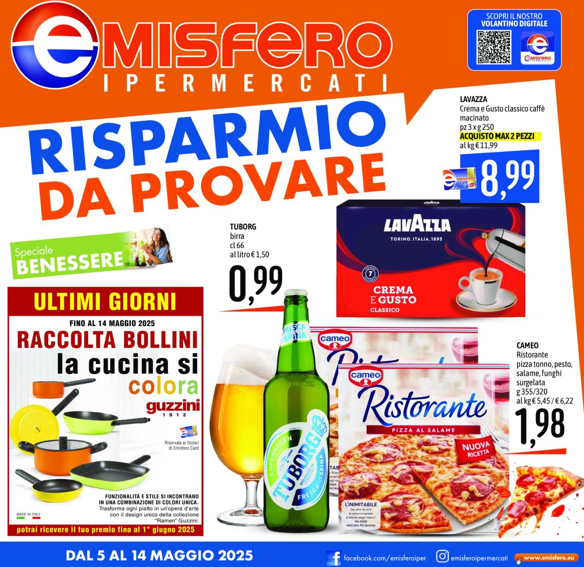 Volantino Emisfero valido dal 05/05 al 14/05