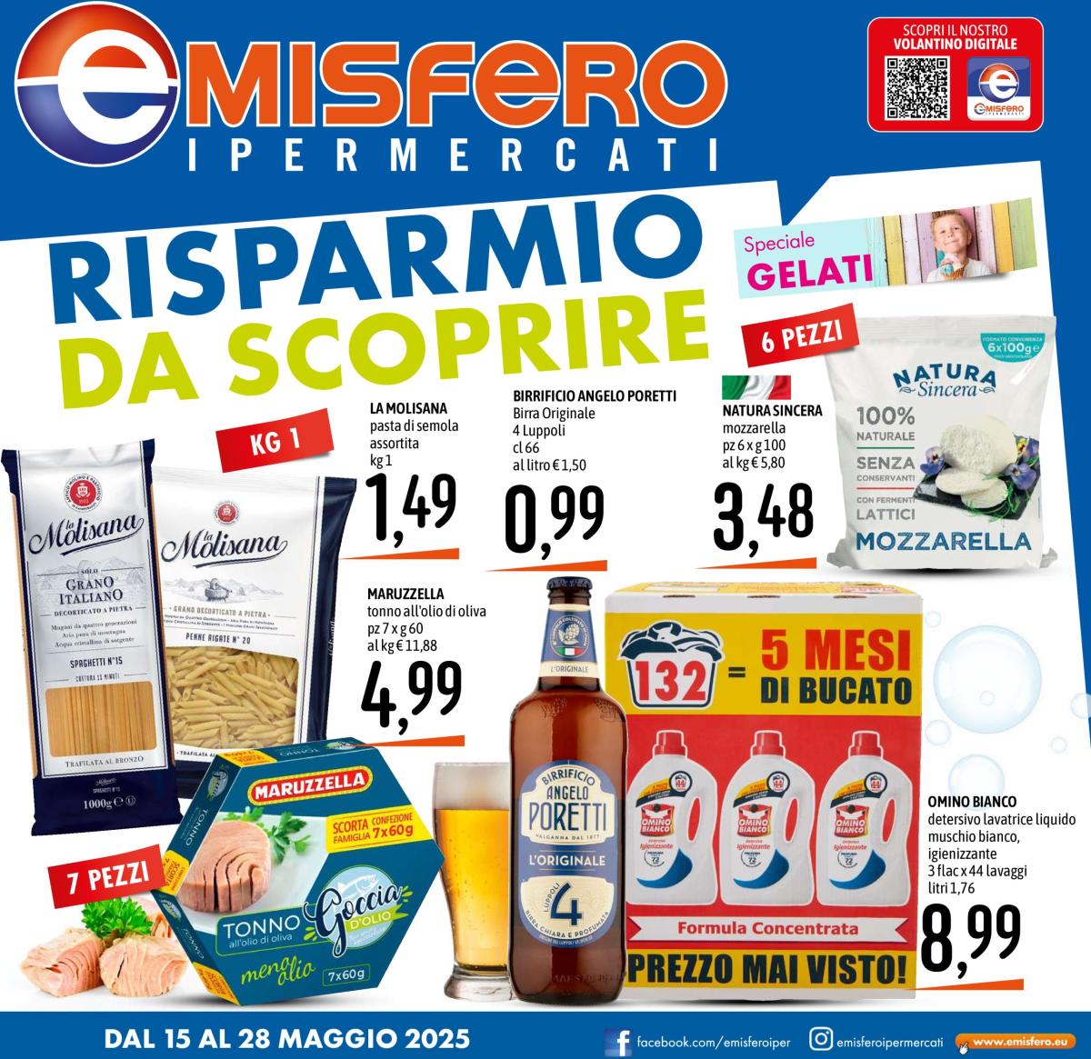 Volantino Emisfero valido dal 15/05 al 28/05