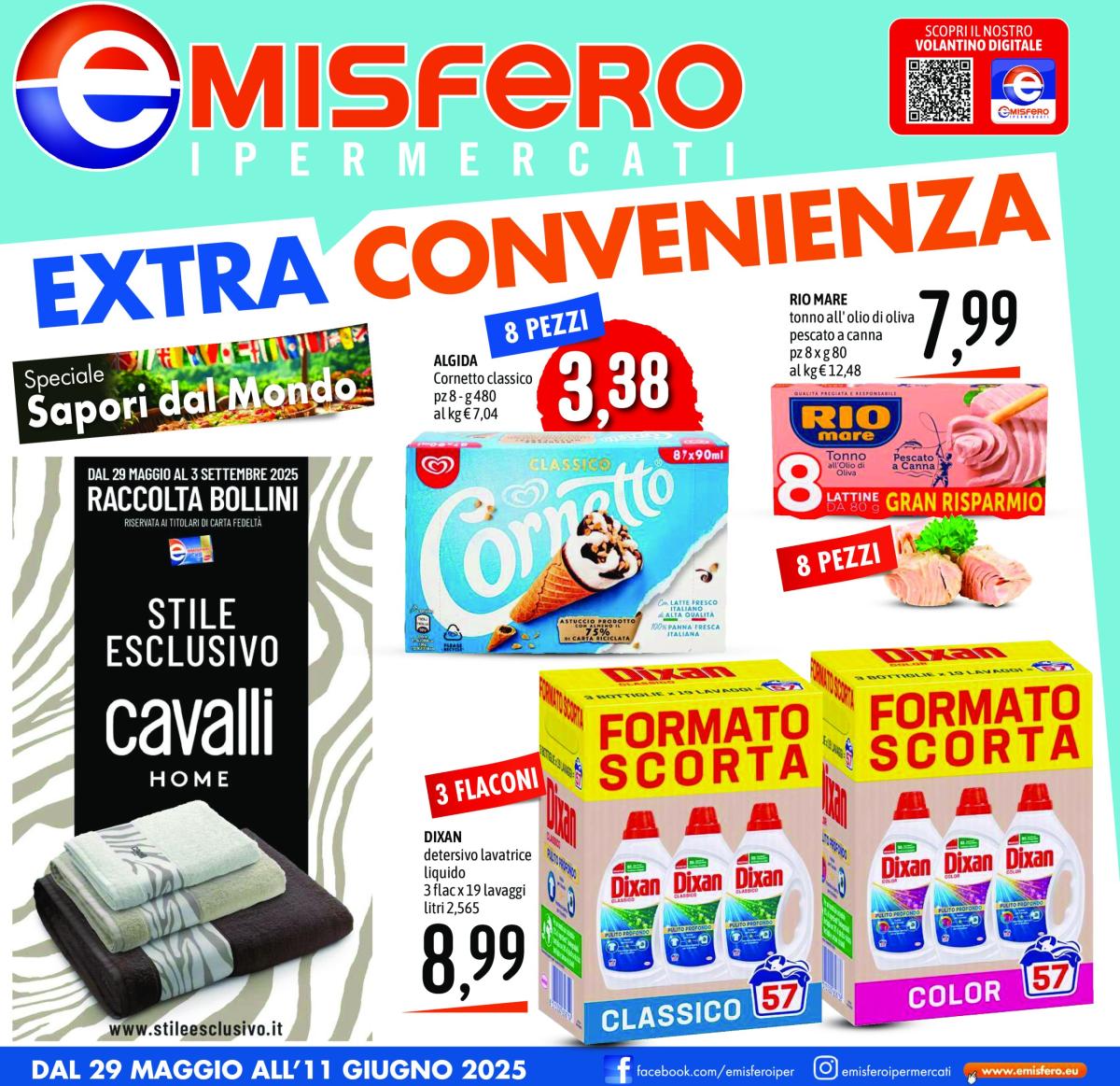Volantino Emisfero valido dal 29/05 al 11/06
