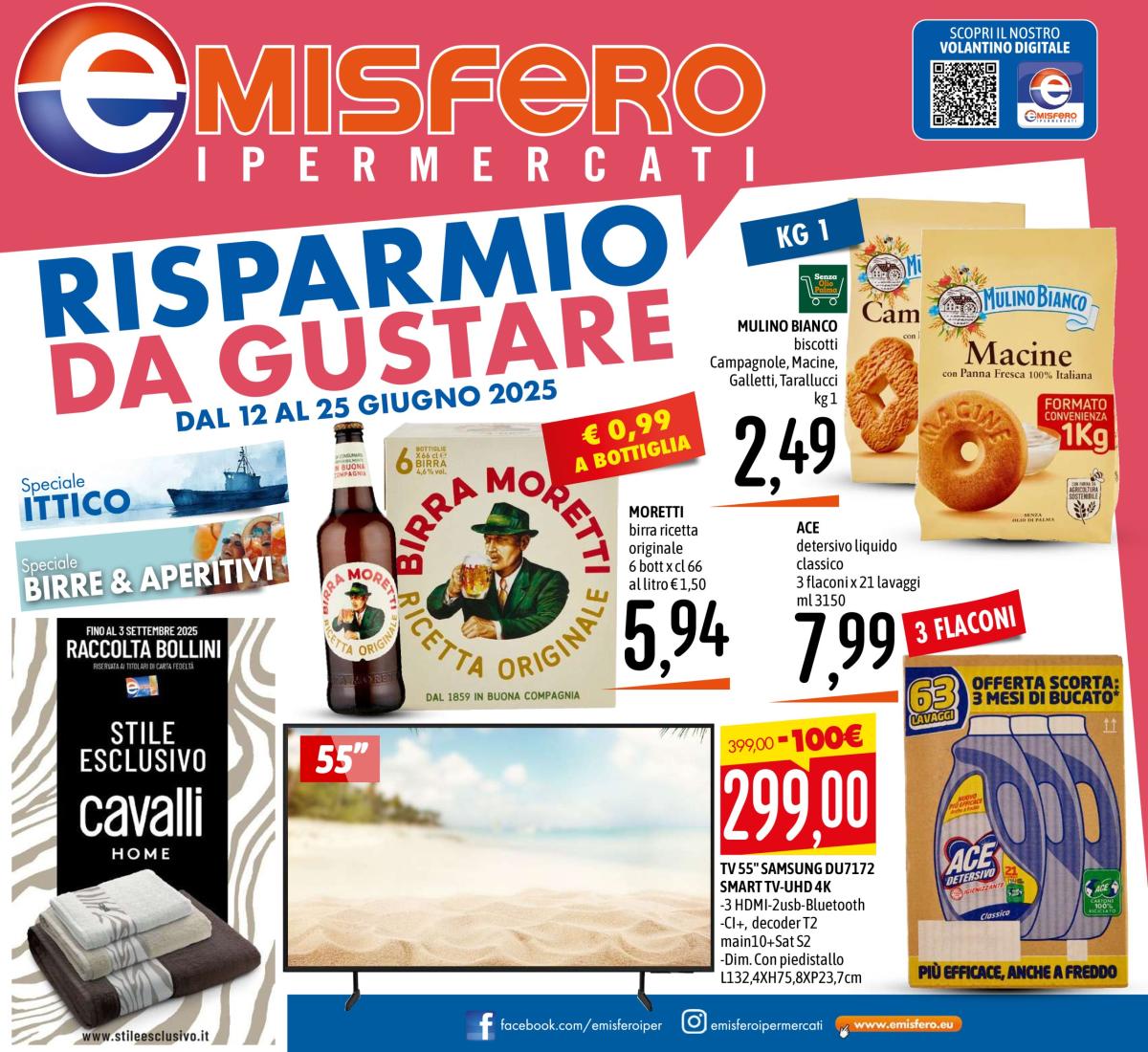 Volantino Emisfero valido dal 12/06 al 25/06